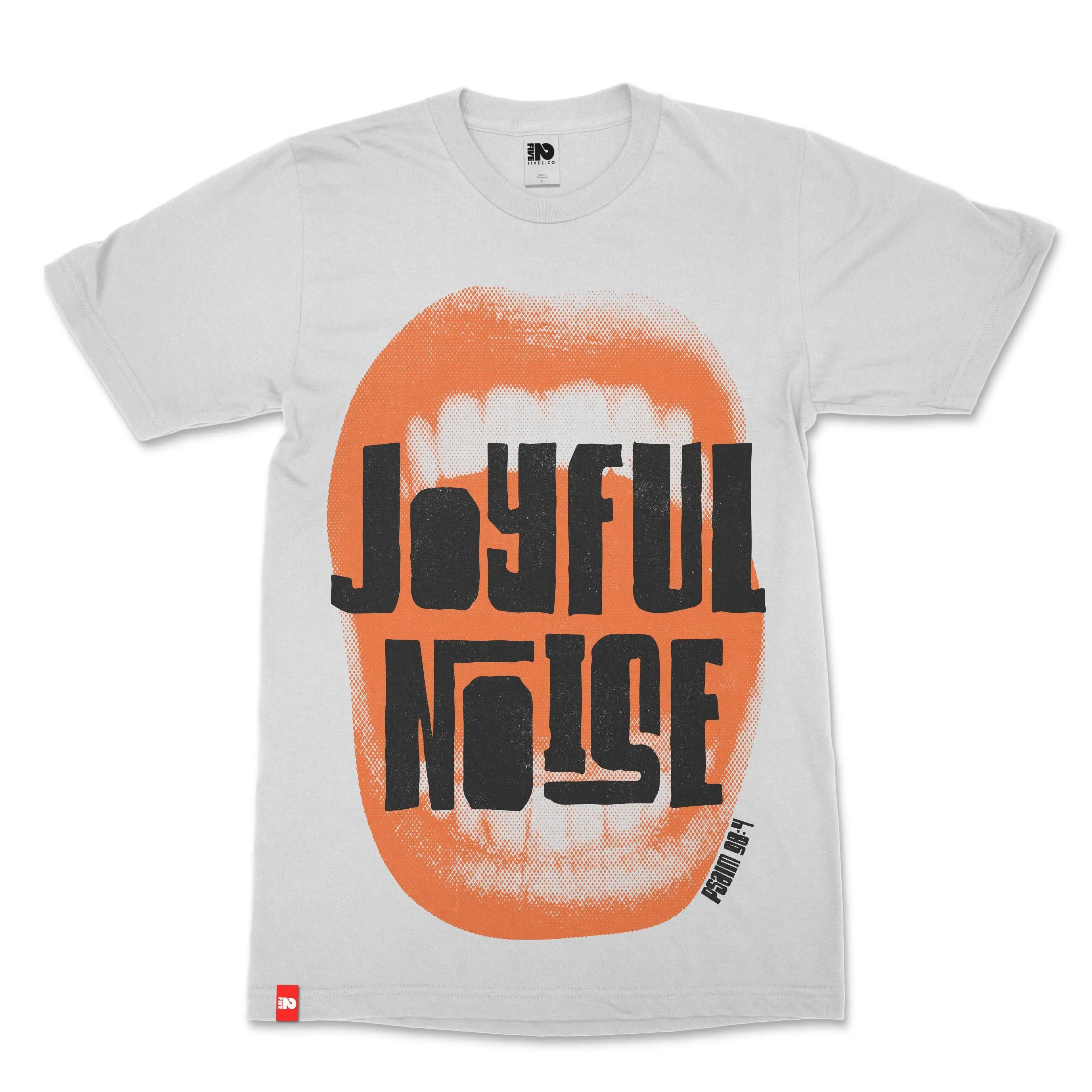Joyful Noise Christian T-shirt - Christian Apparel by FIVE2