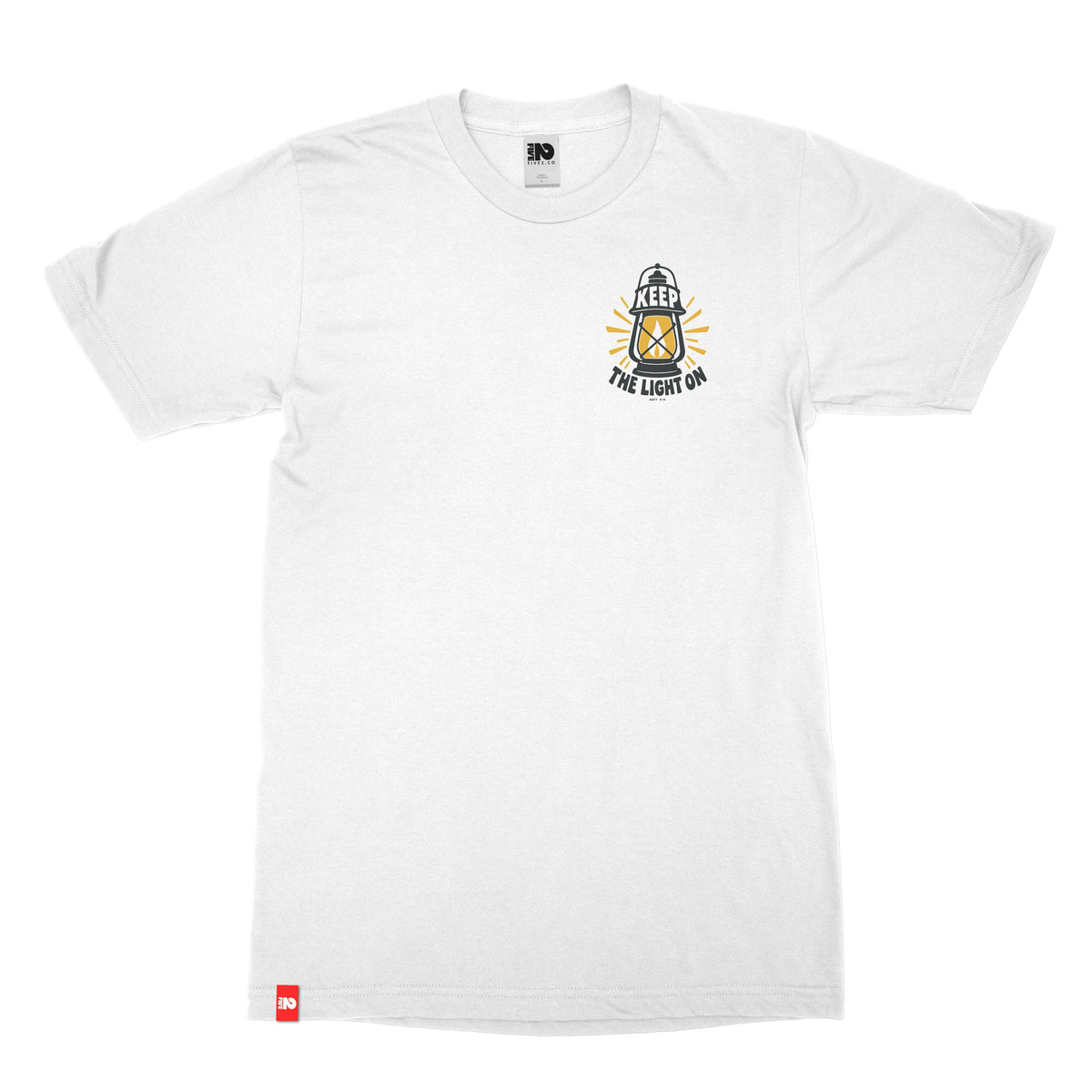 Keep the Light On Tee - Christian Apparel by FIVE2