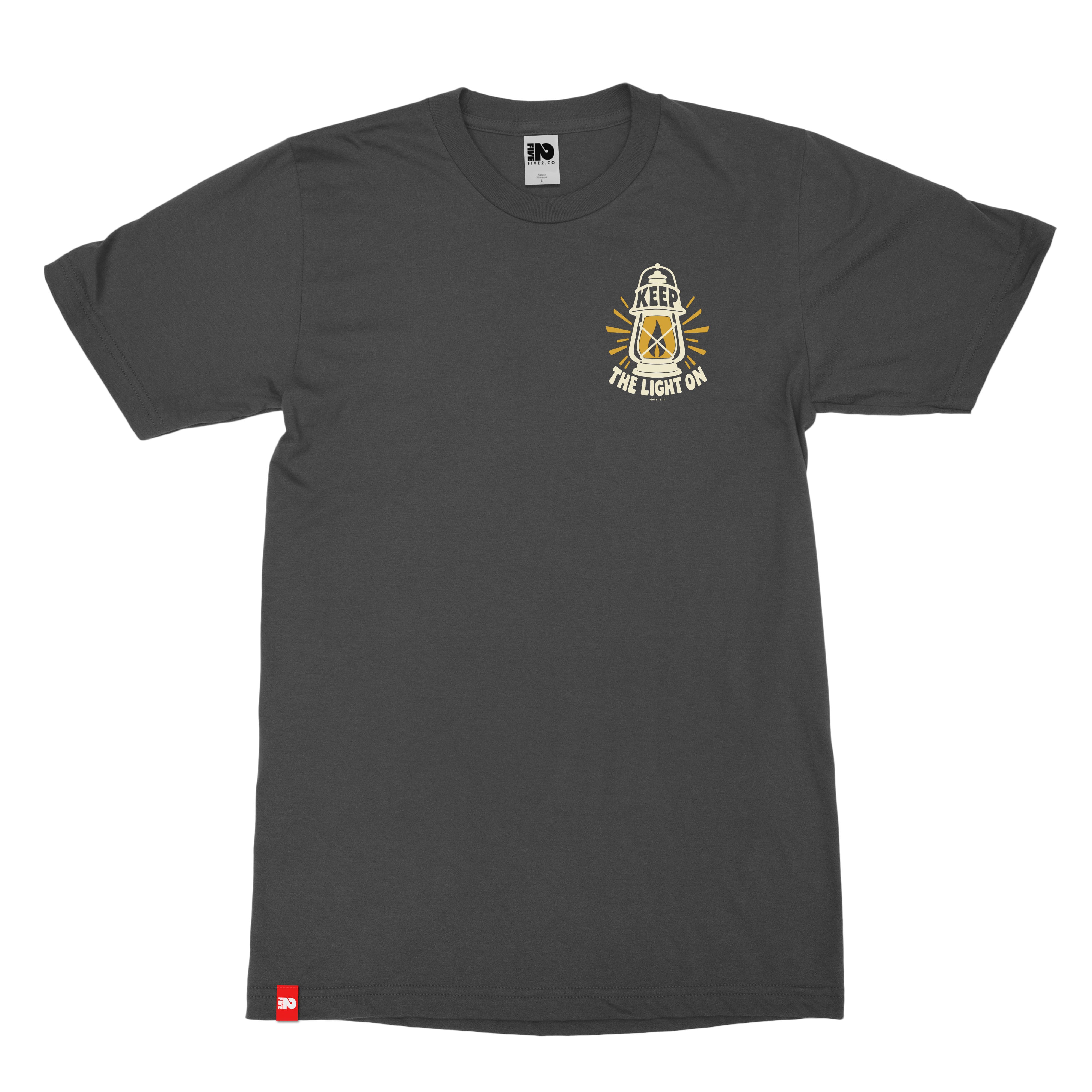Keep the Light On Tee - Christian Apparel by FIVE2