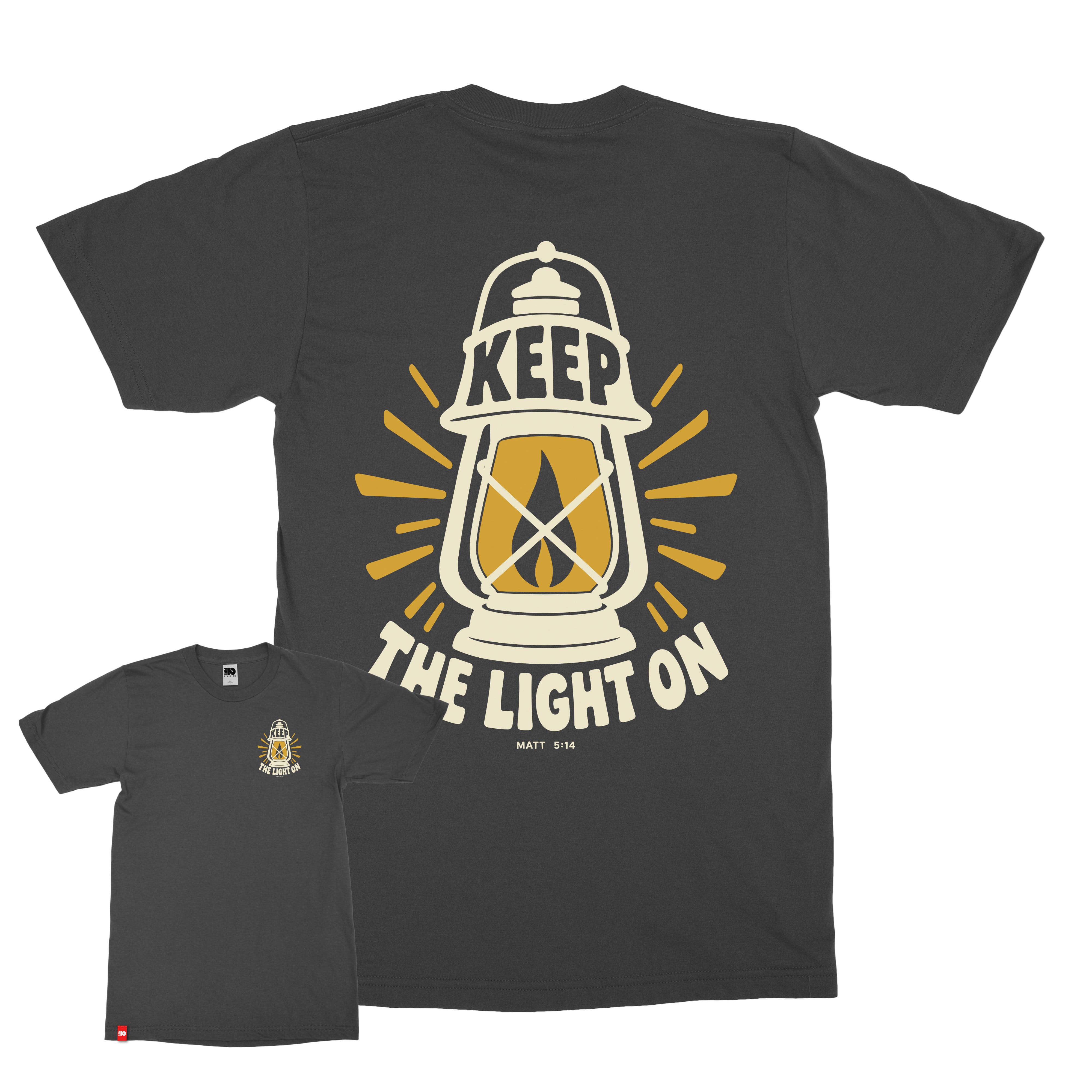 Keep the Light On Tee - Christian Apparel by FIVE2