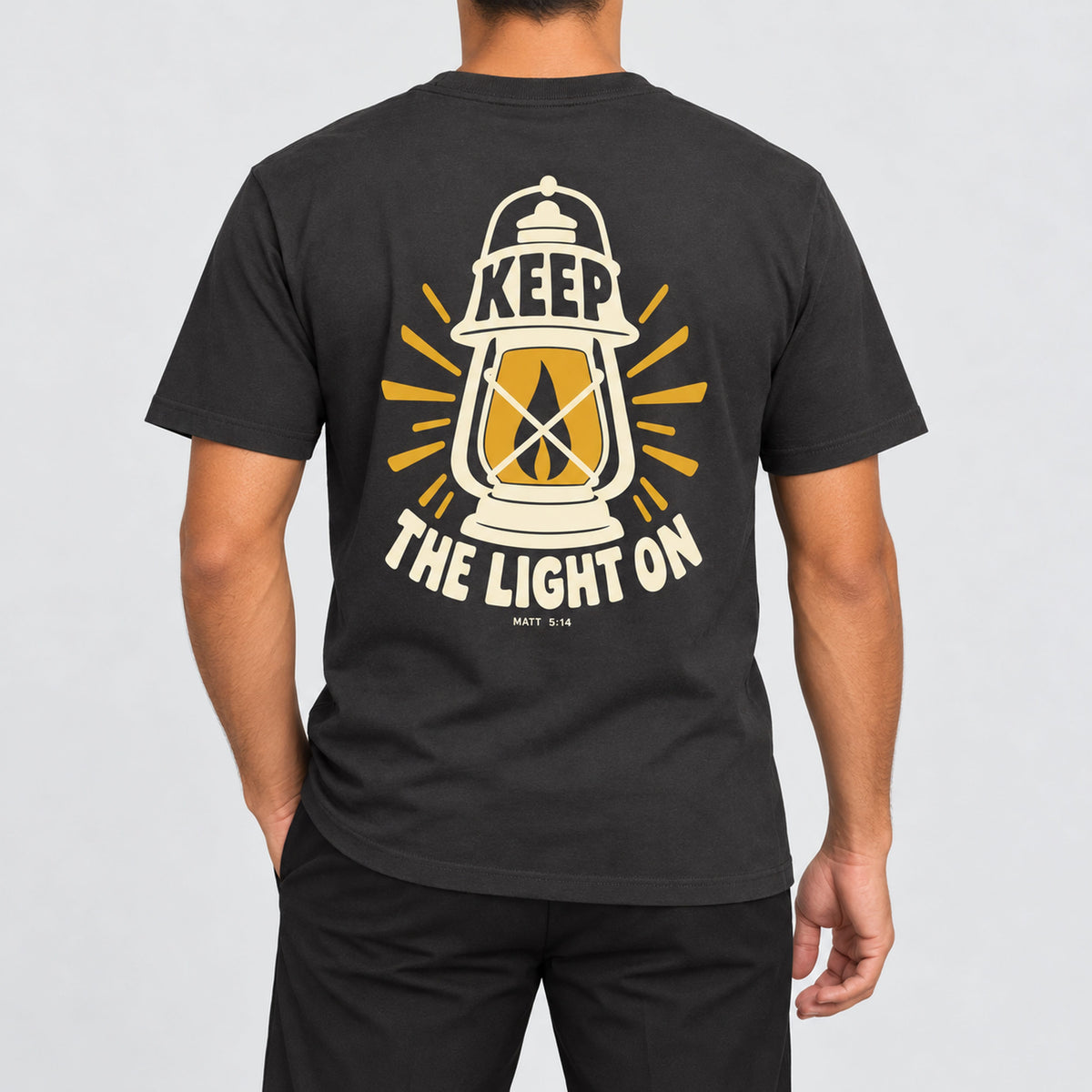 Keep the Light On Tee - Christian Apparel by FIVE2