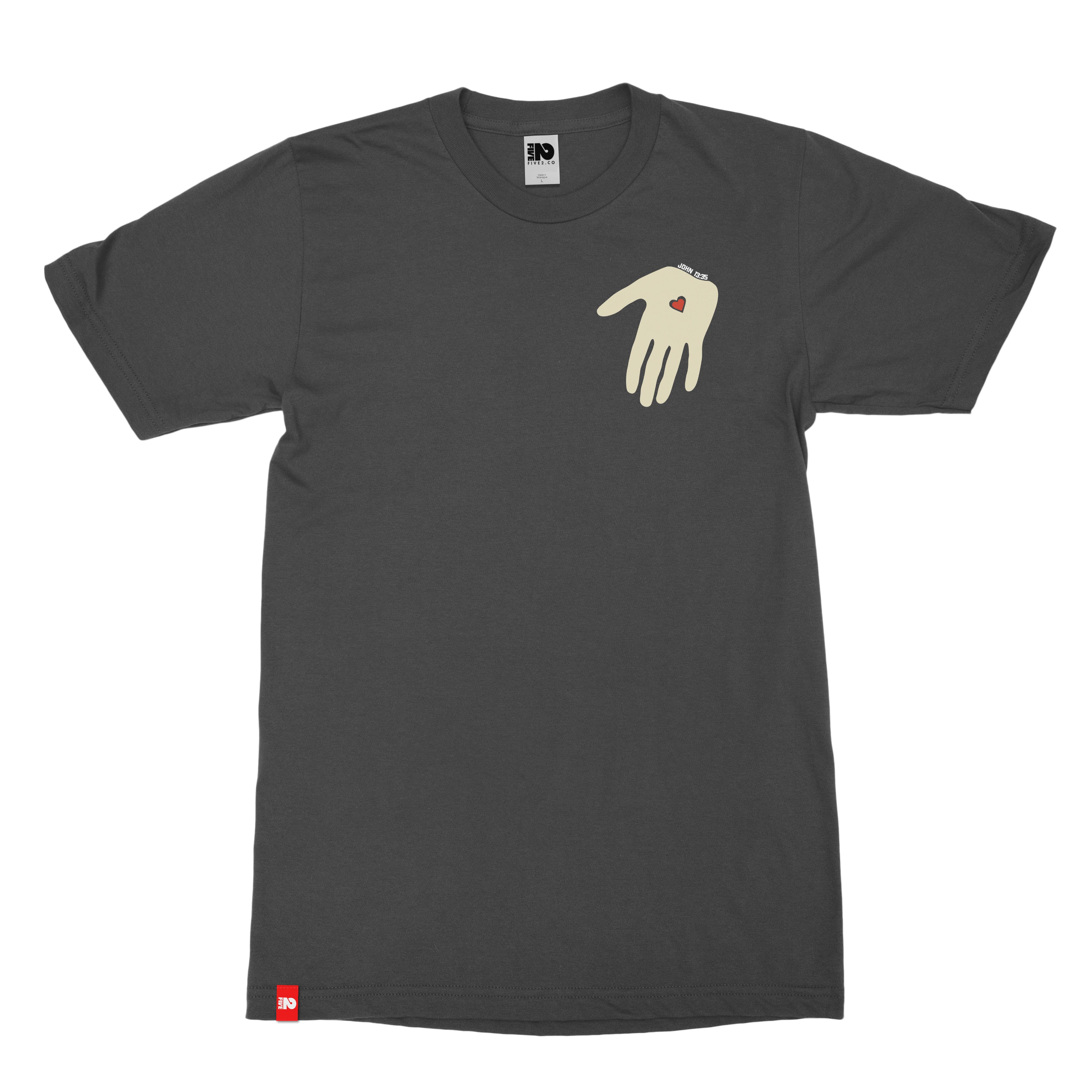 Known by Love Tee image 3 of 5, scripture-inspired FIVE2 apparel
