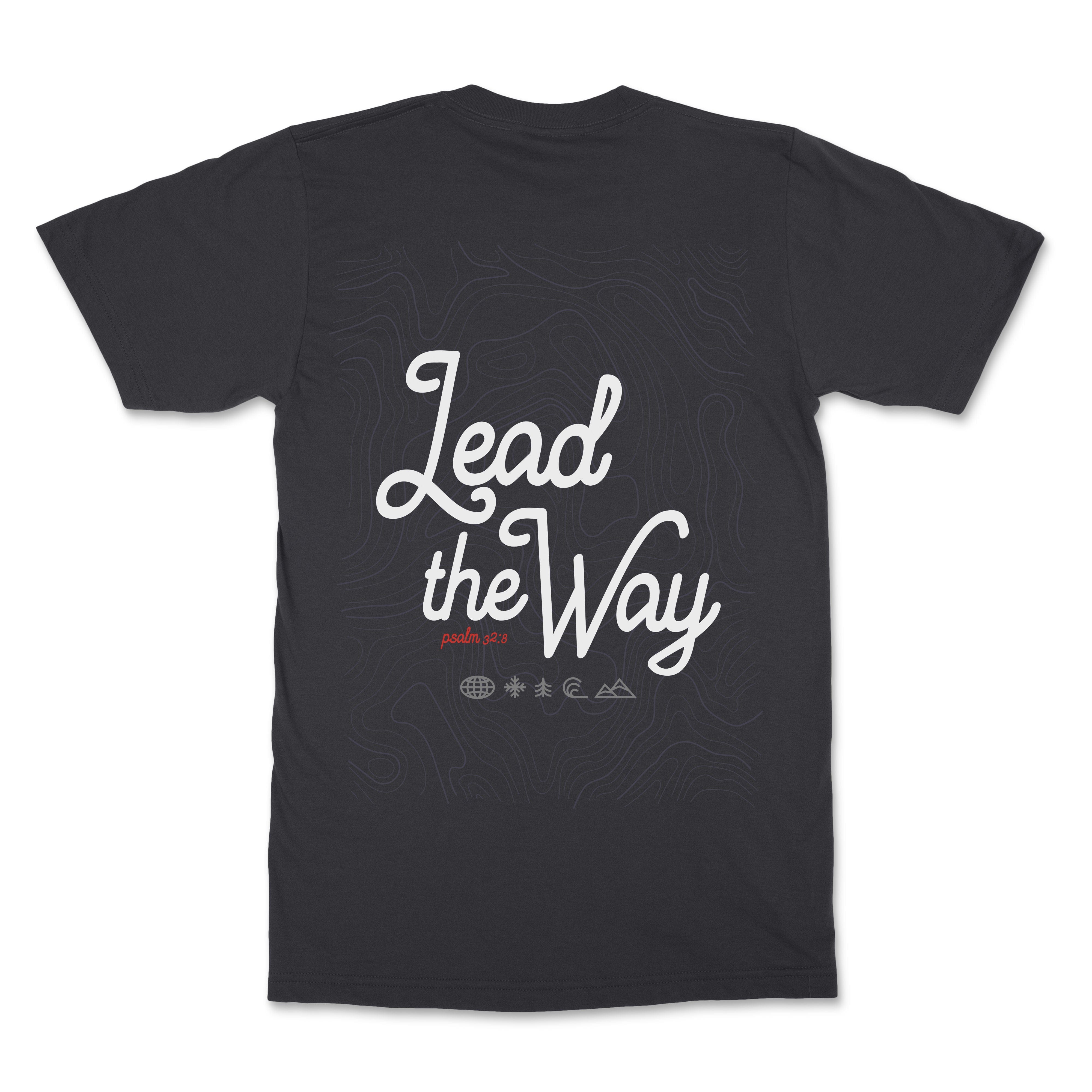 Lead the Way Christian T-Shirt - Christian Apparel by FIVE2