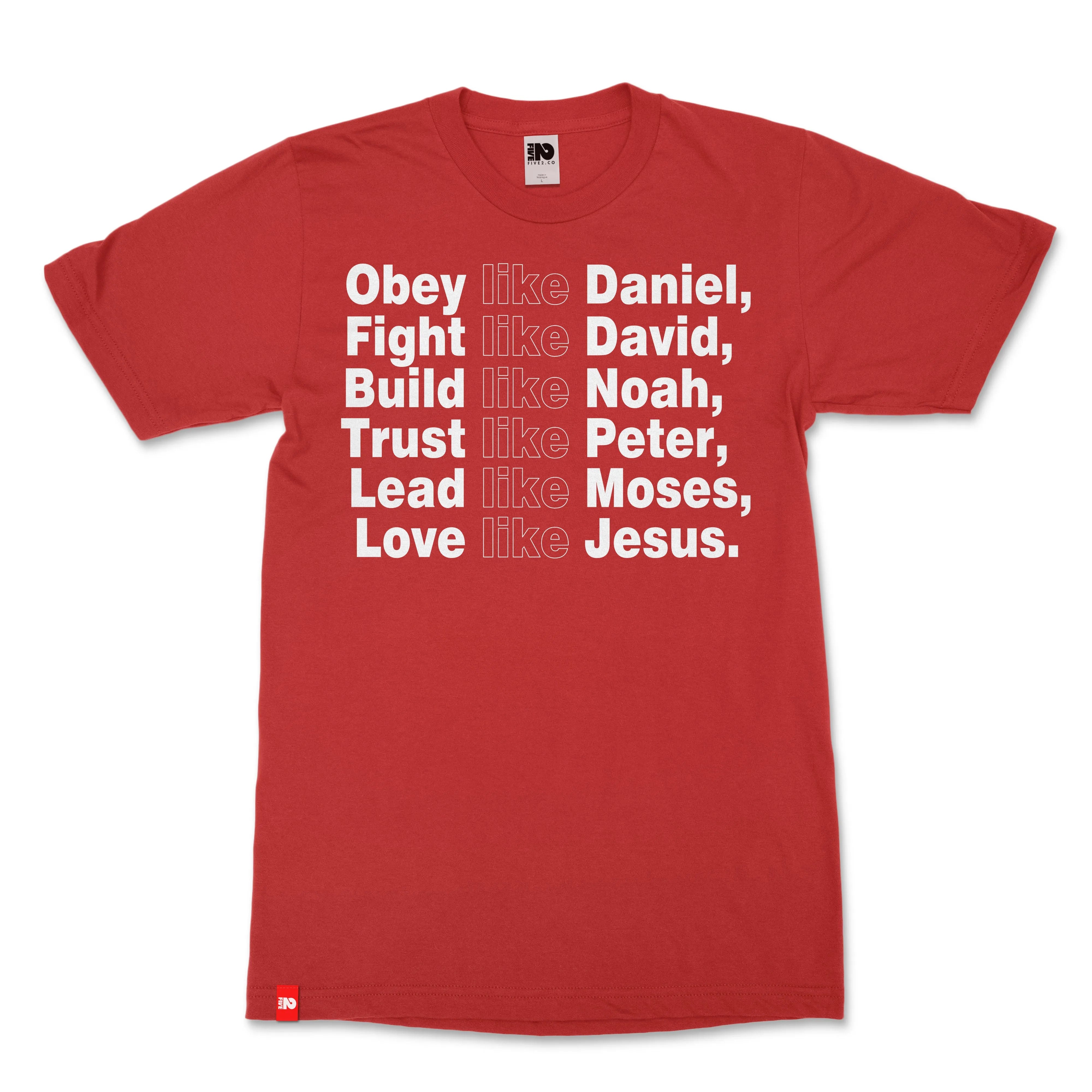 Like Jesus Christian T-shirt - Christian Apparel by FIVE2