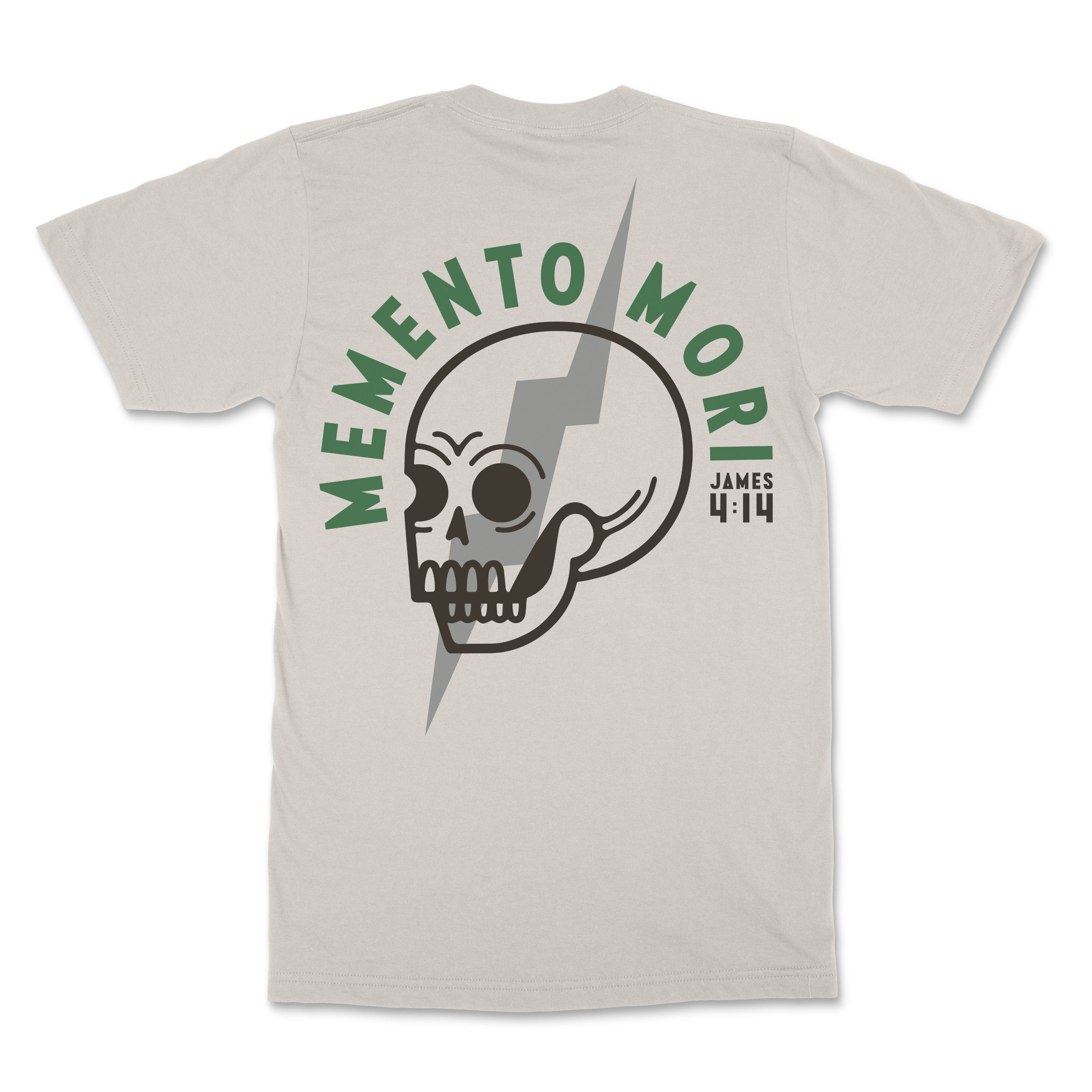 Memento Mori Christian T-Shirt - Christian Apparel by FIVE2