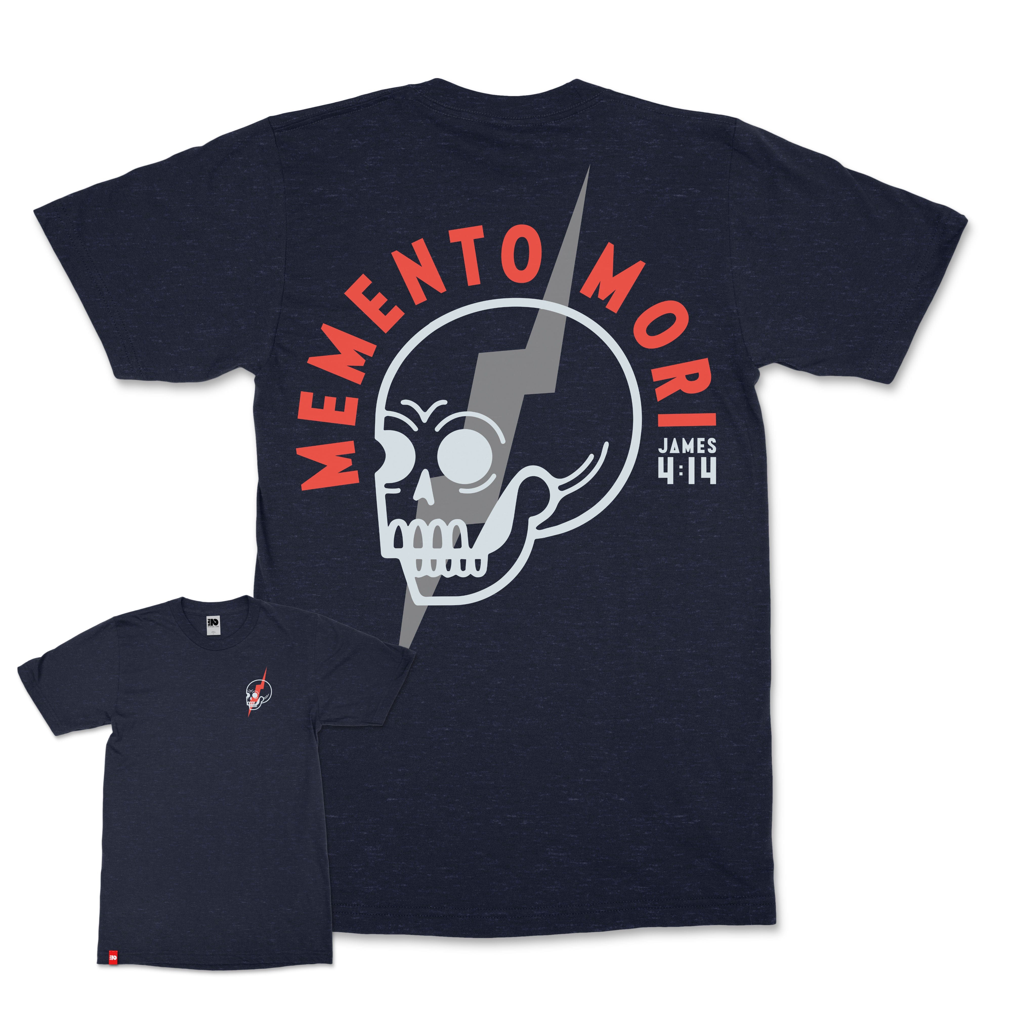 Memento Mori Christian T-Shirt - Christian Apparel by FIVE2