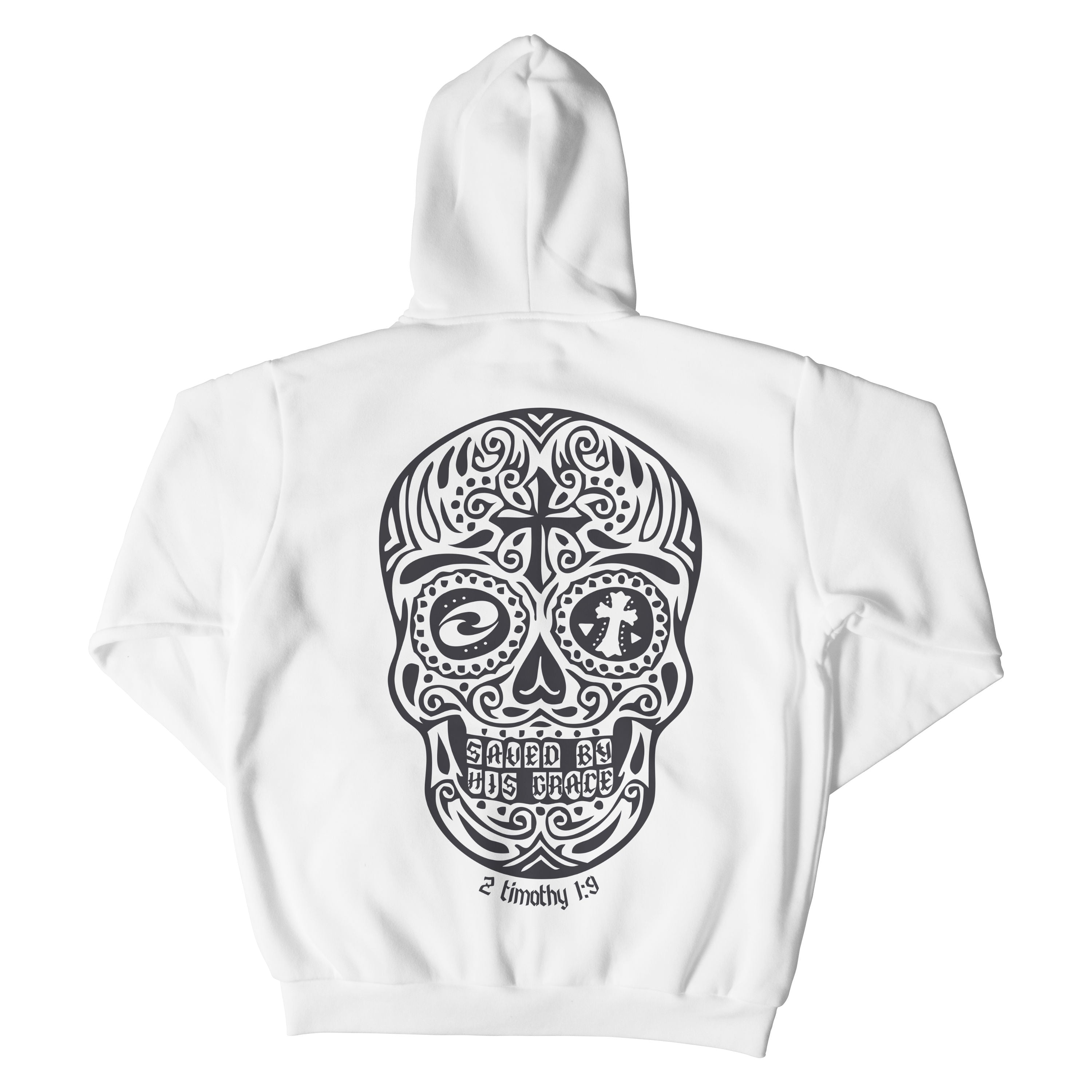 Saved By His Grace Christian Hoodie - Christian Apparel by FIVE2