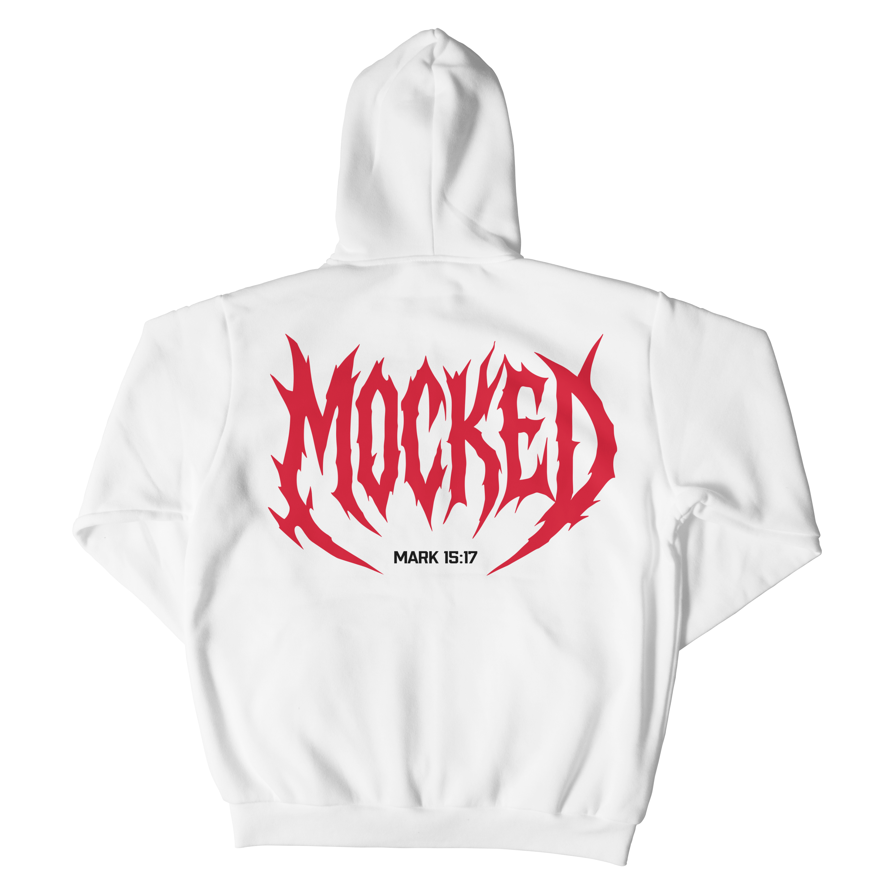 Mocked Christian Pullover Hoodie - Christian Apparel by FIVE2