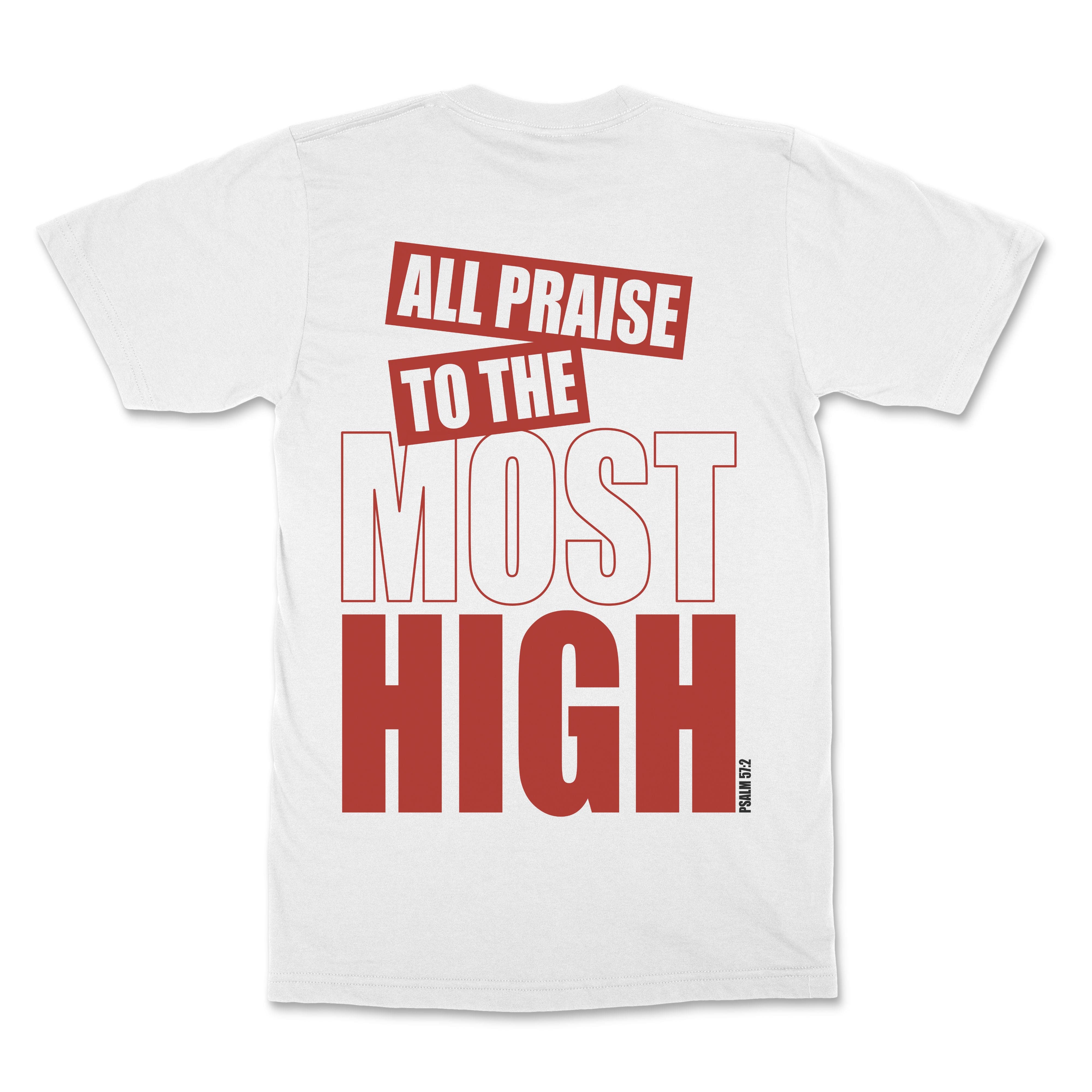 Most High Christian T-Shirt - Christian Apparel by FIVE2