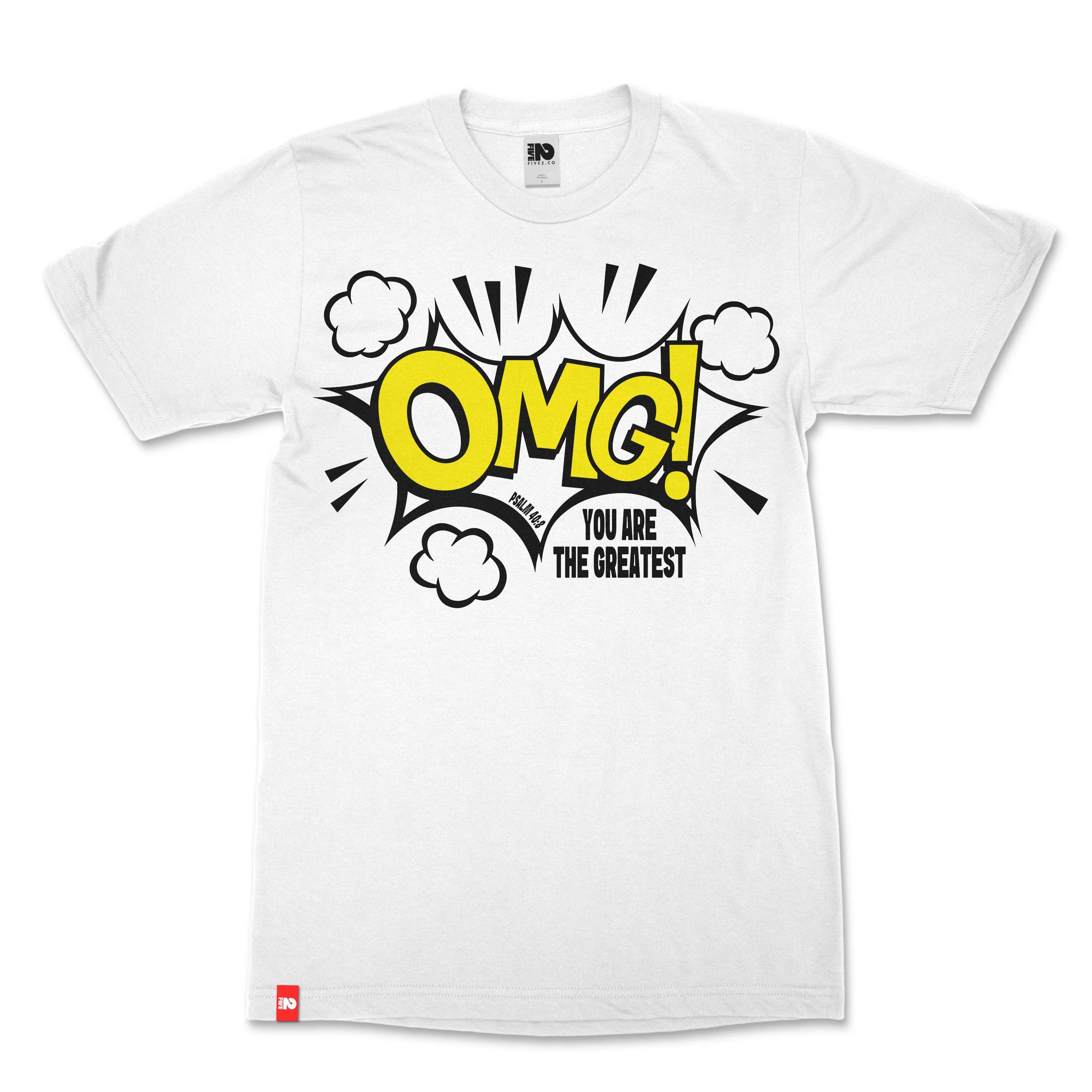 Oh My God Christian T-Shirt - Christian Apparel by FIVE2