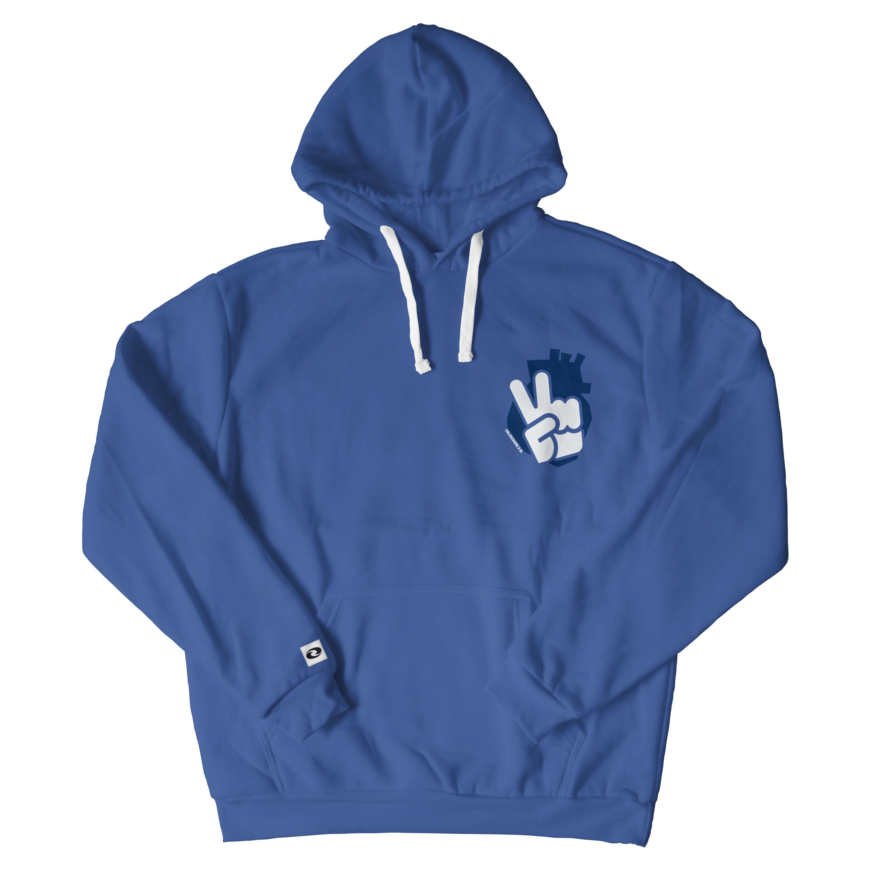 Peace Heart Christian Pullover Hoodie - Christian Apparel by FIVE2