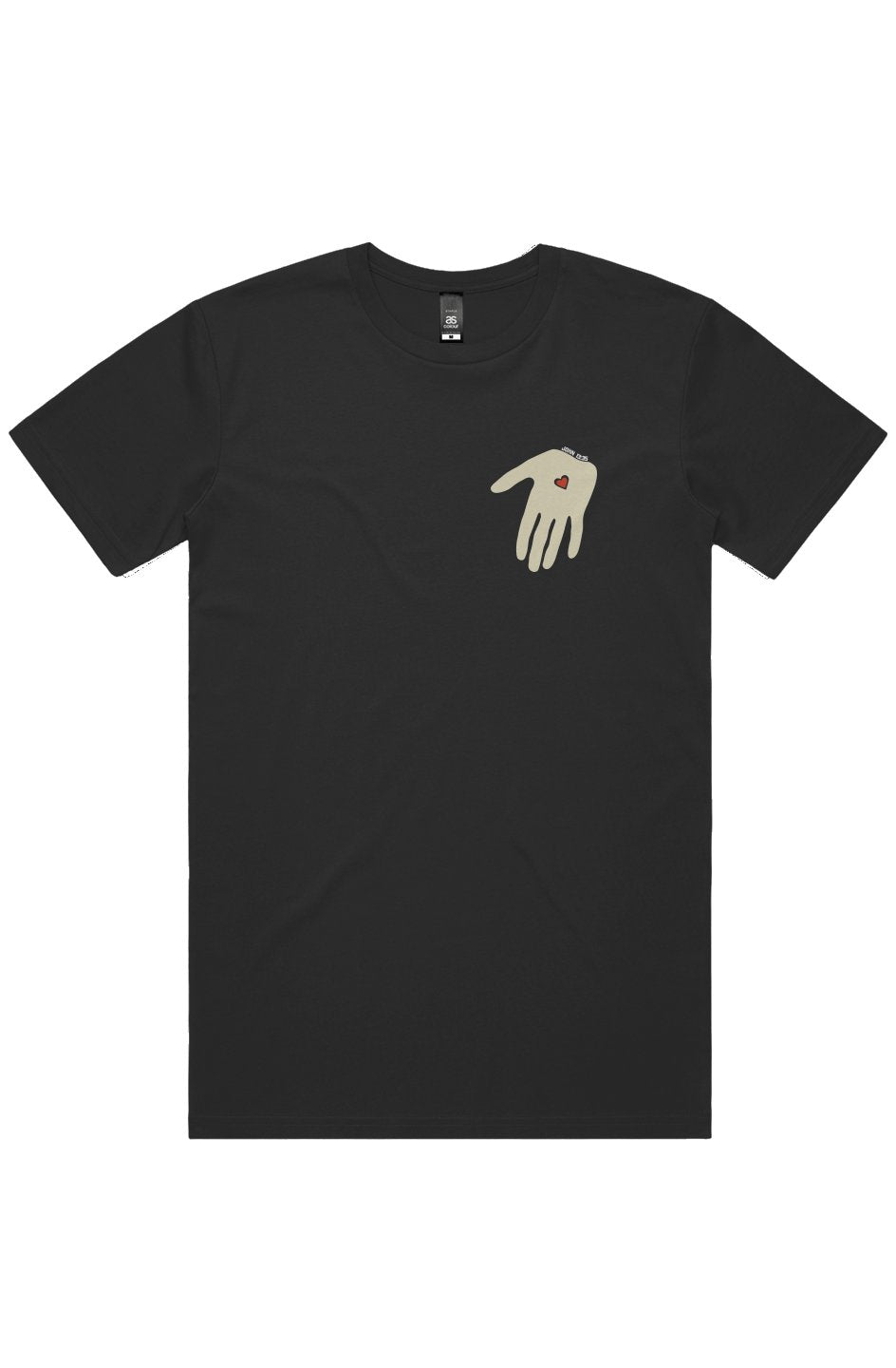 Pierced Love Hand Christian T-shirt - Christian Apparel by FIVE2