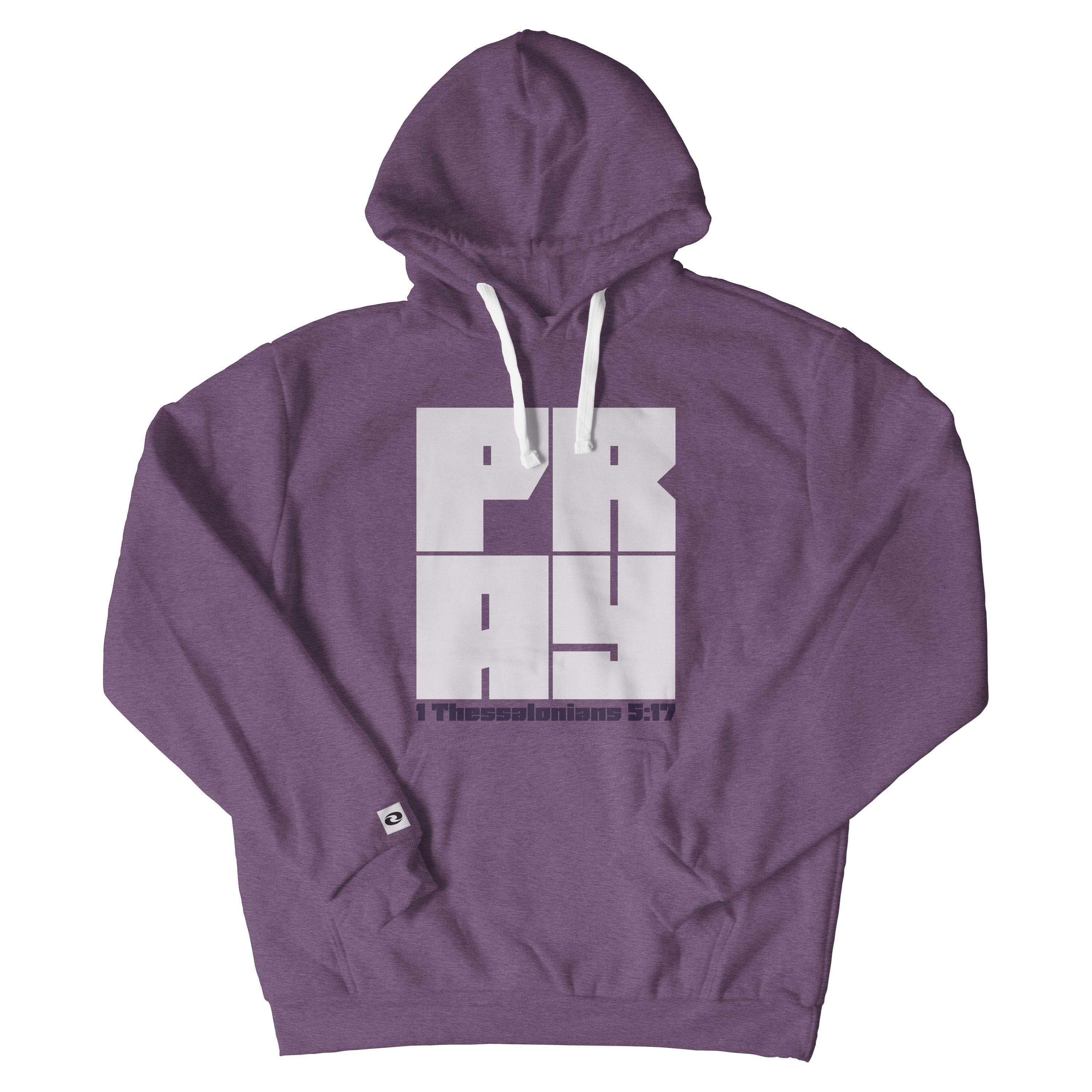 Pray Block Christian Christian Hoodie - Christian Apparel by FIVE2