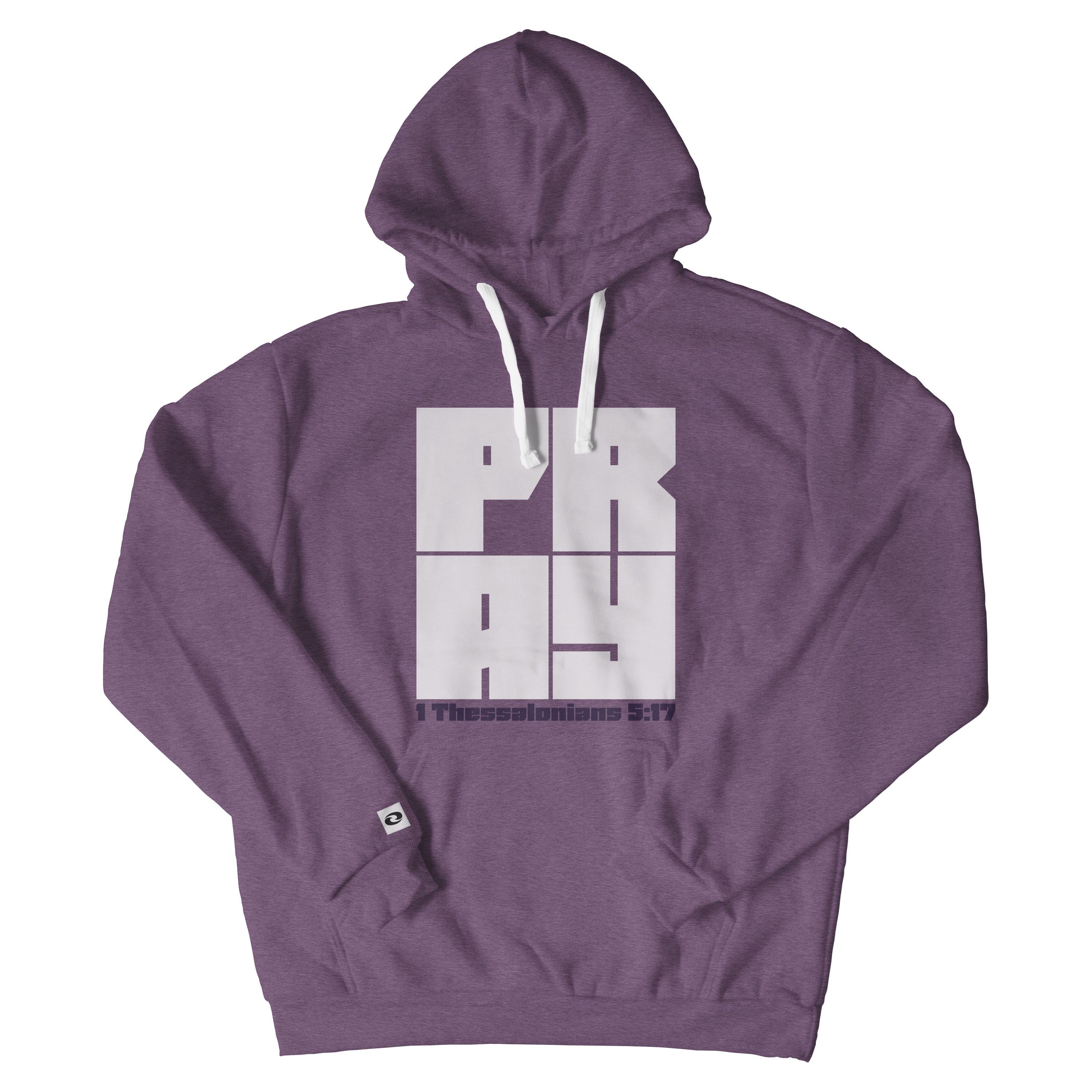 Pray Block Christian Christian Hoodie - Christian Apparel by FIVE2