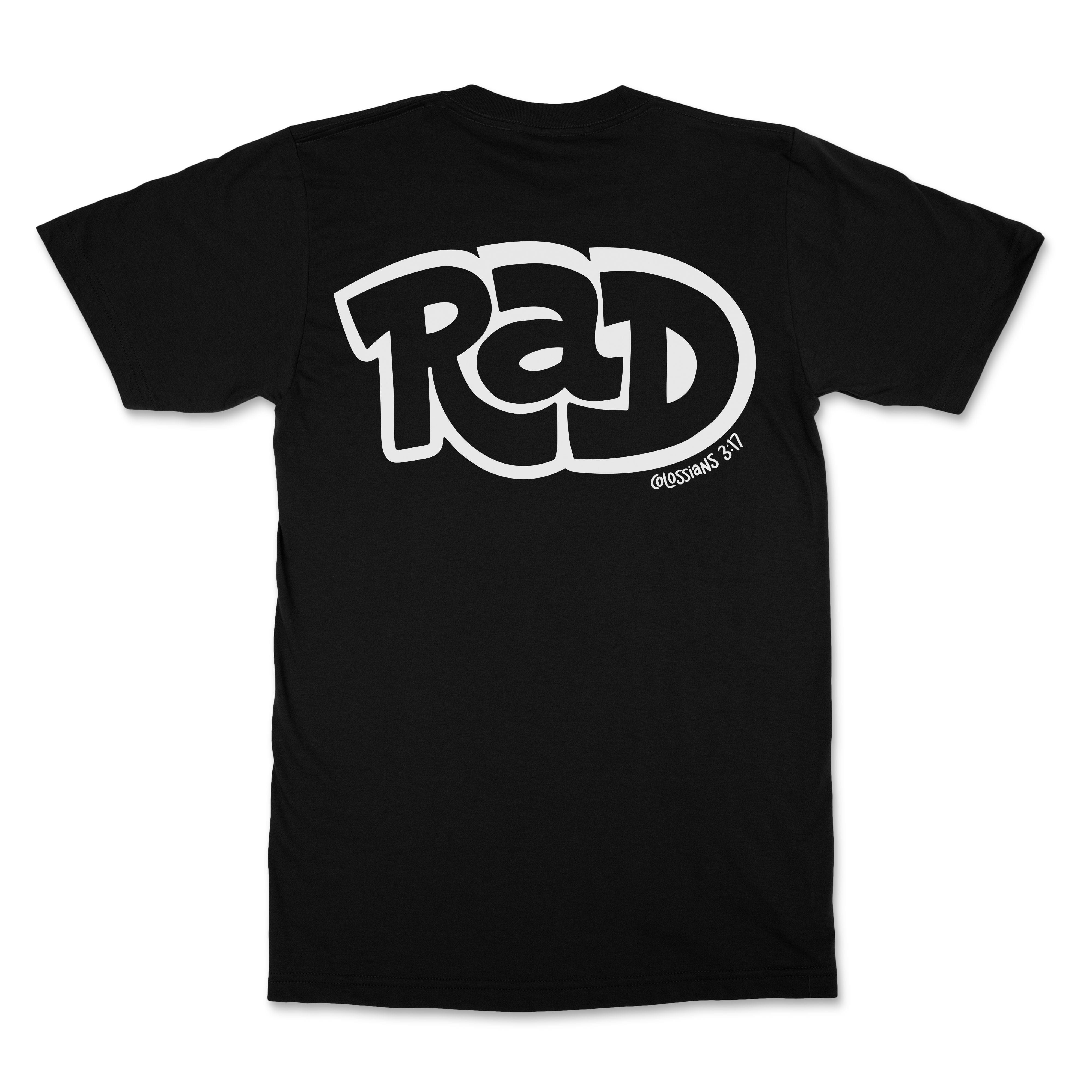 Repping All Day "RAD" Tee image 5 of 22, scripture-inspired Colossians 3:17 product view