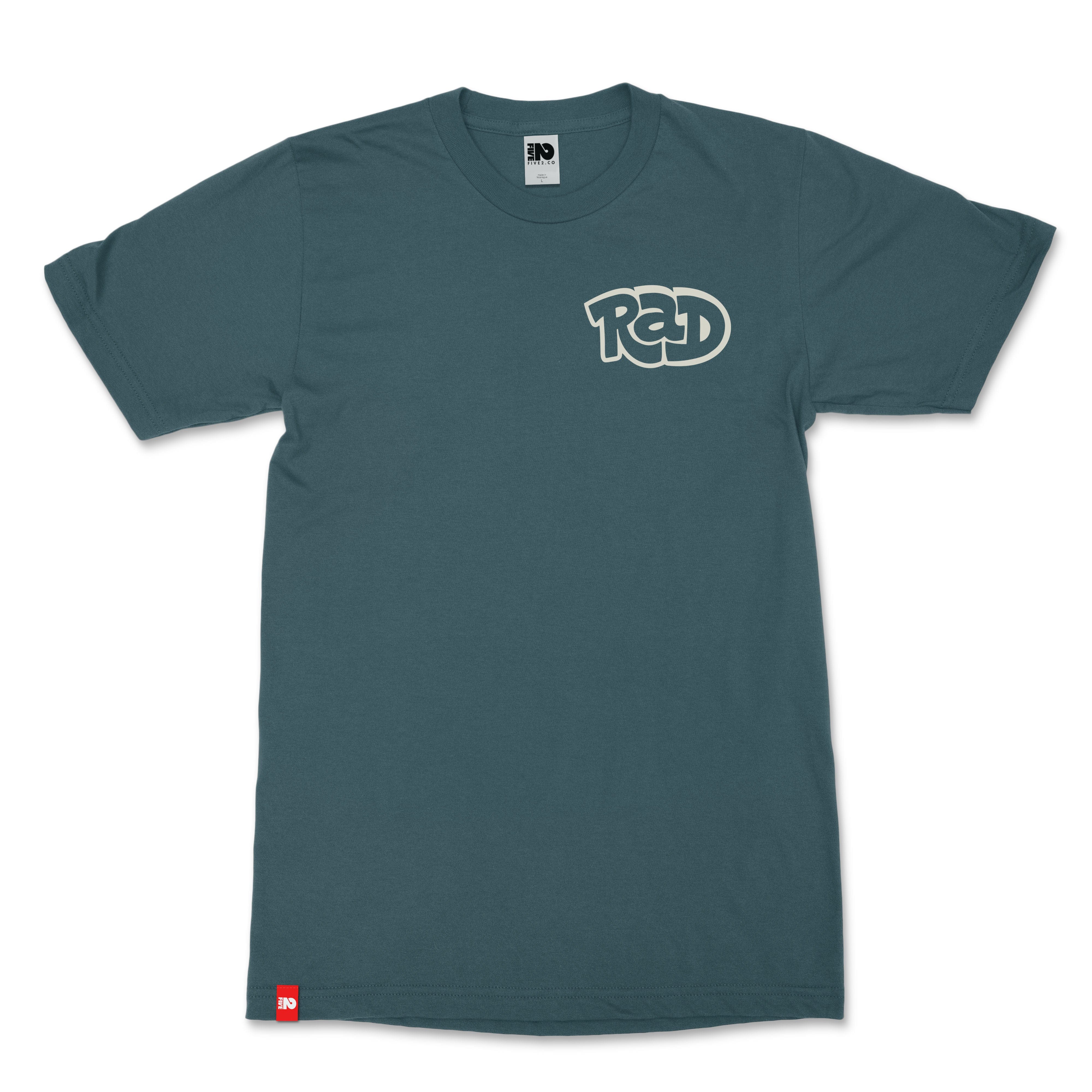 Repping All Day "RAD" Tee image 4 of 22, scripture-inspired Colossians 3:17 back view