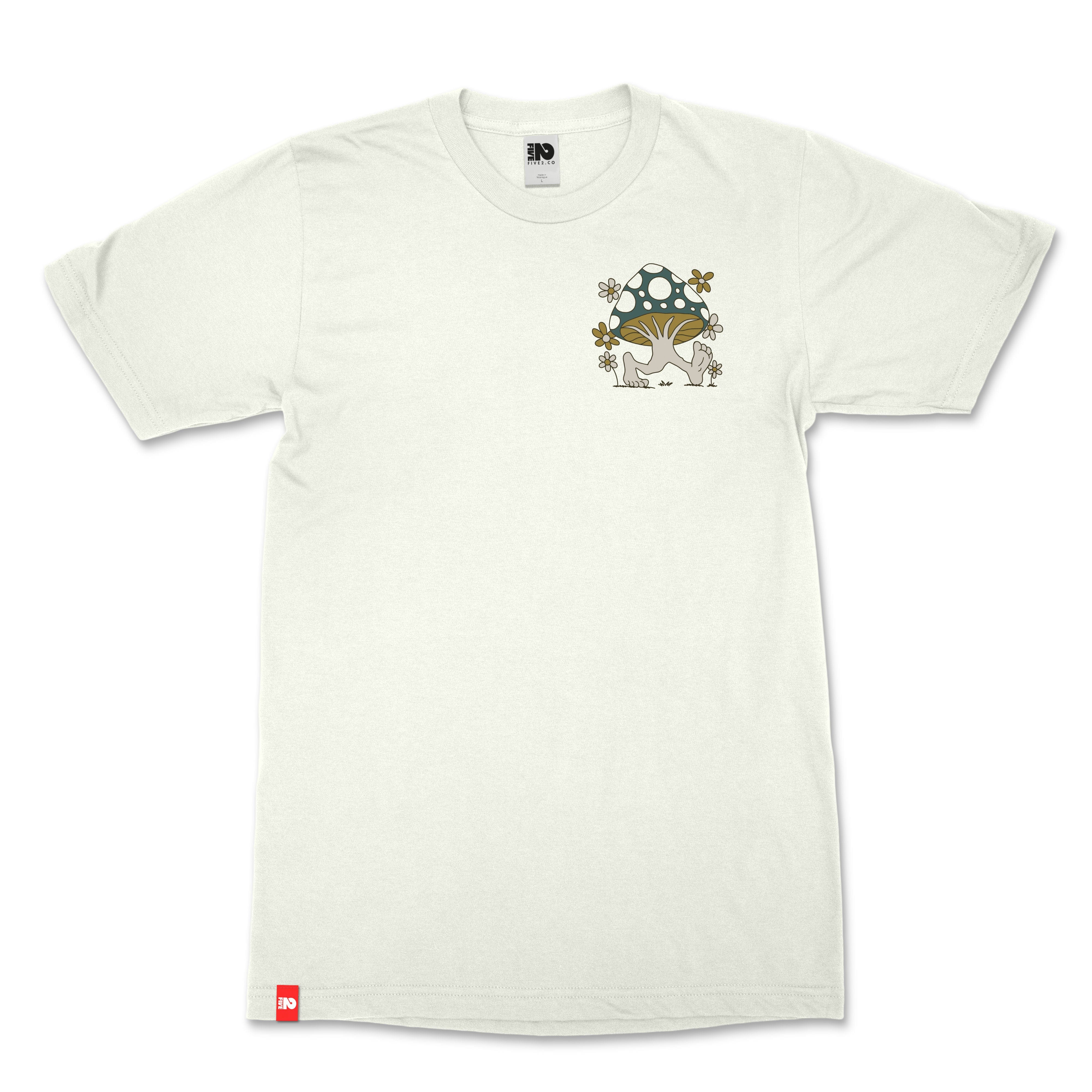 Rooted Mushroom Christian T-Shirt - Christian Apparel by FIVE2