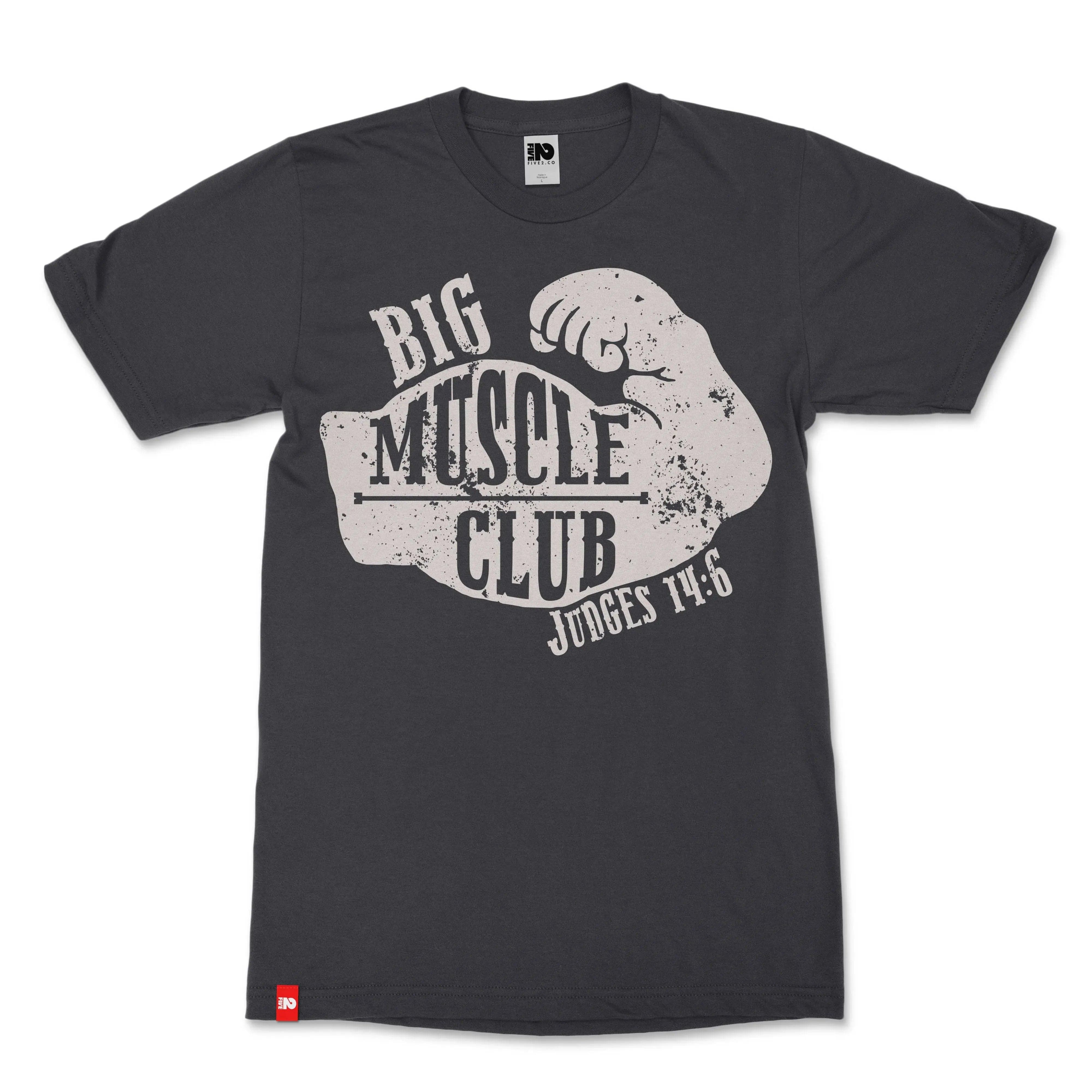 Samson Muscle Club Christian T-shirt - Christian Apparel by FIVE2