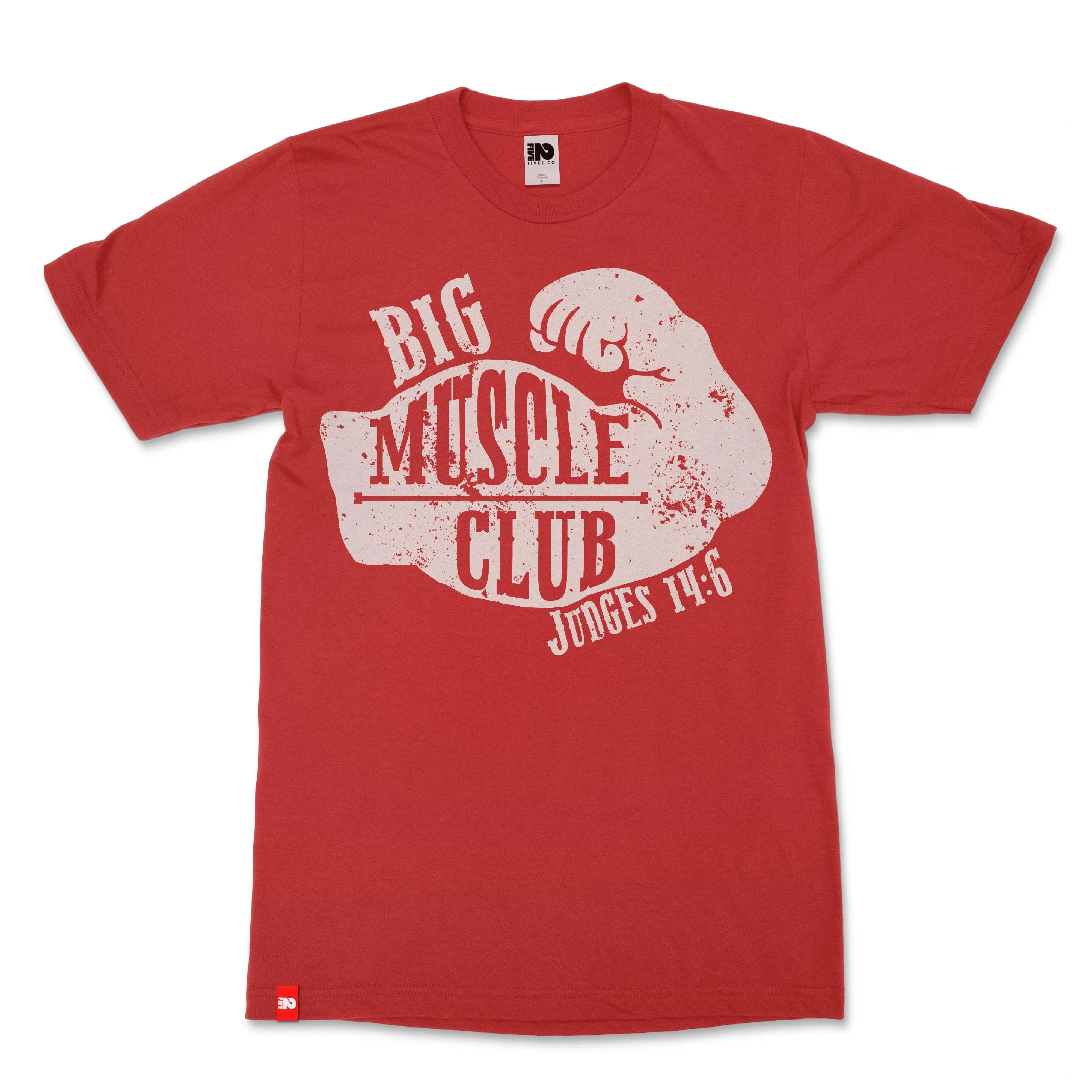 Samson Muscle Club Christian T-shirt - Christian Apparel by FIVE2