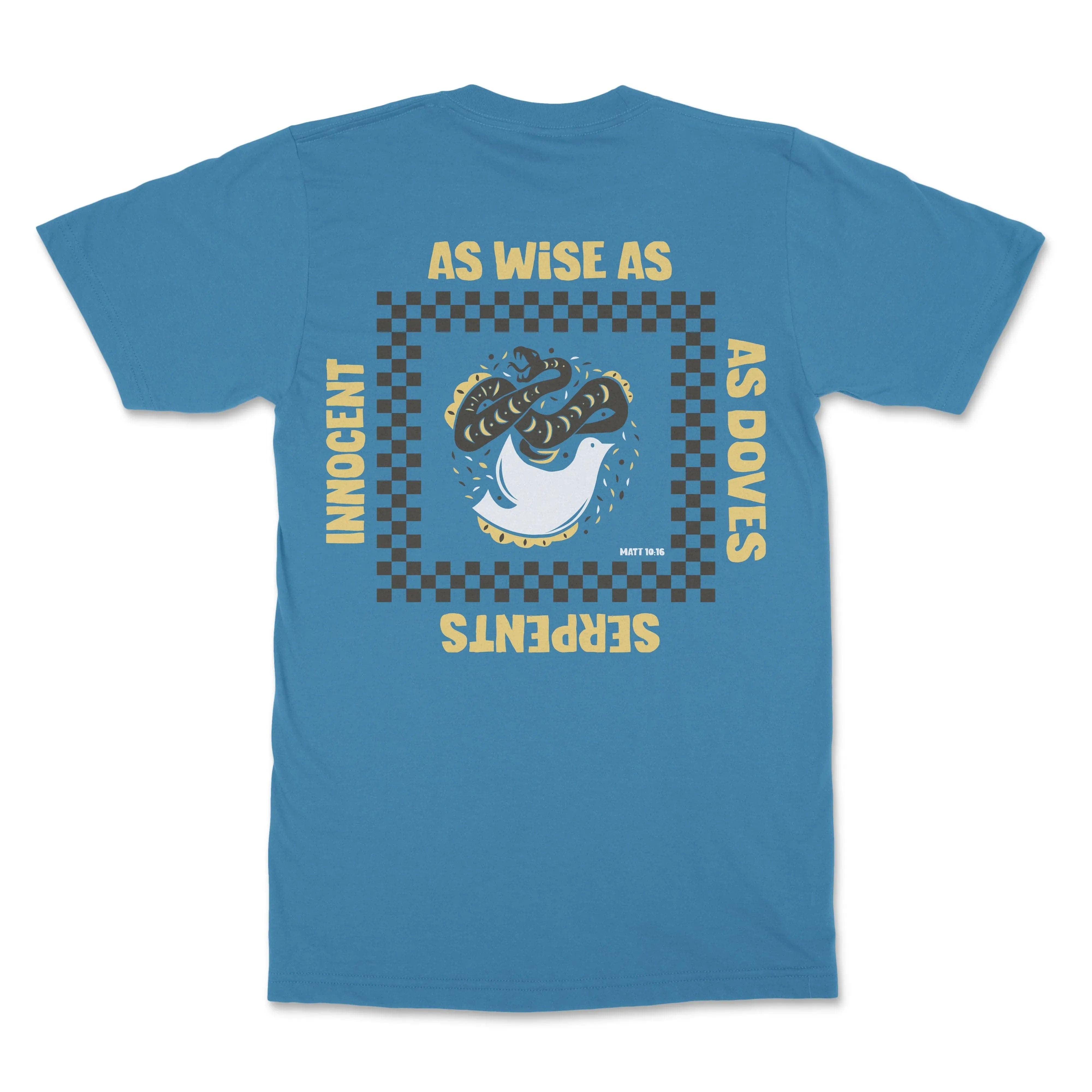Serpents and Doves Christian T-shirt - Christian Apparel by FIVE2