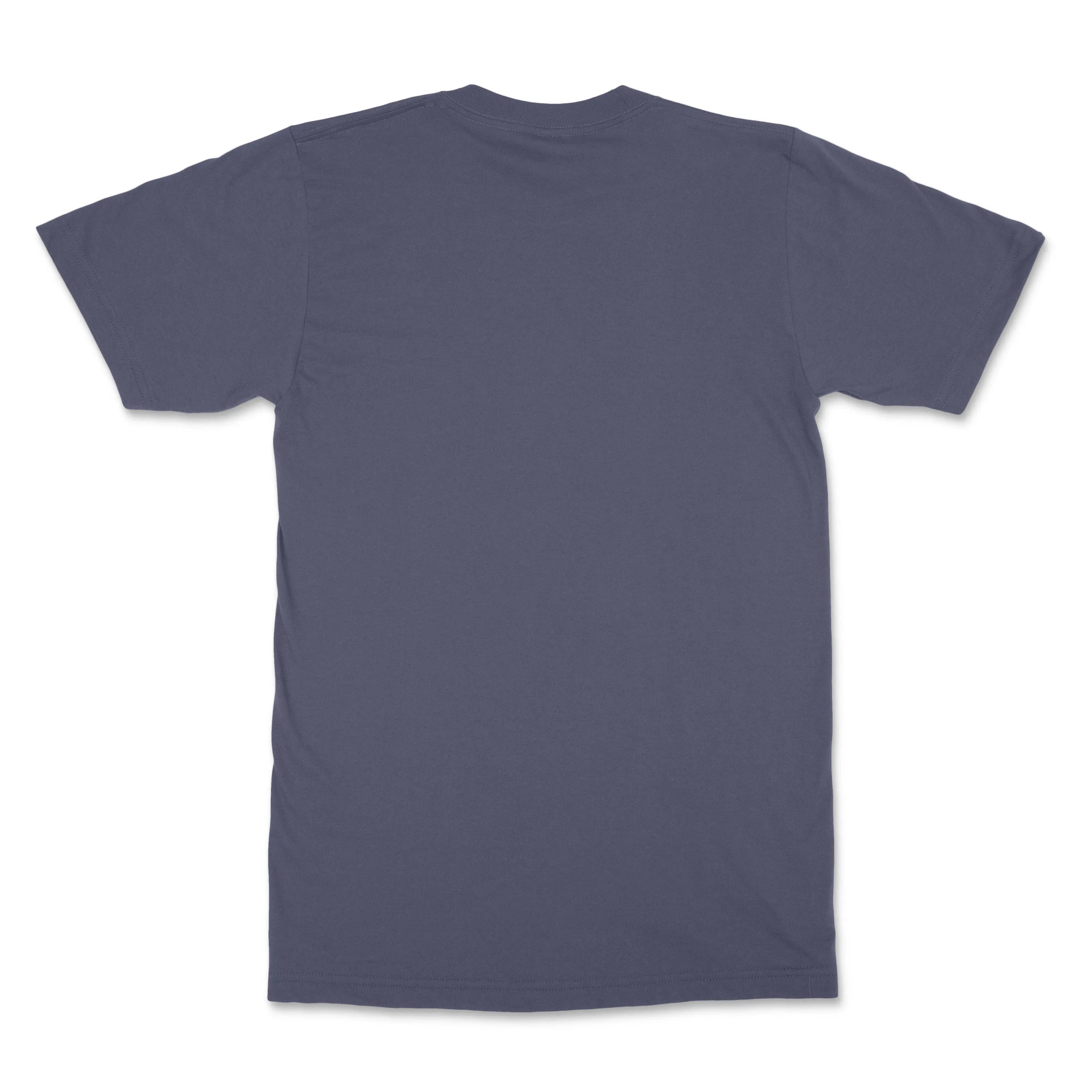 FIVE2 Wave Logo Christian T-shirt in Petrol Blue - Christian Apparel by FIVE2