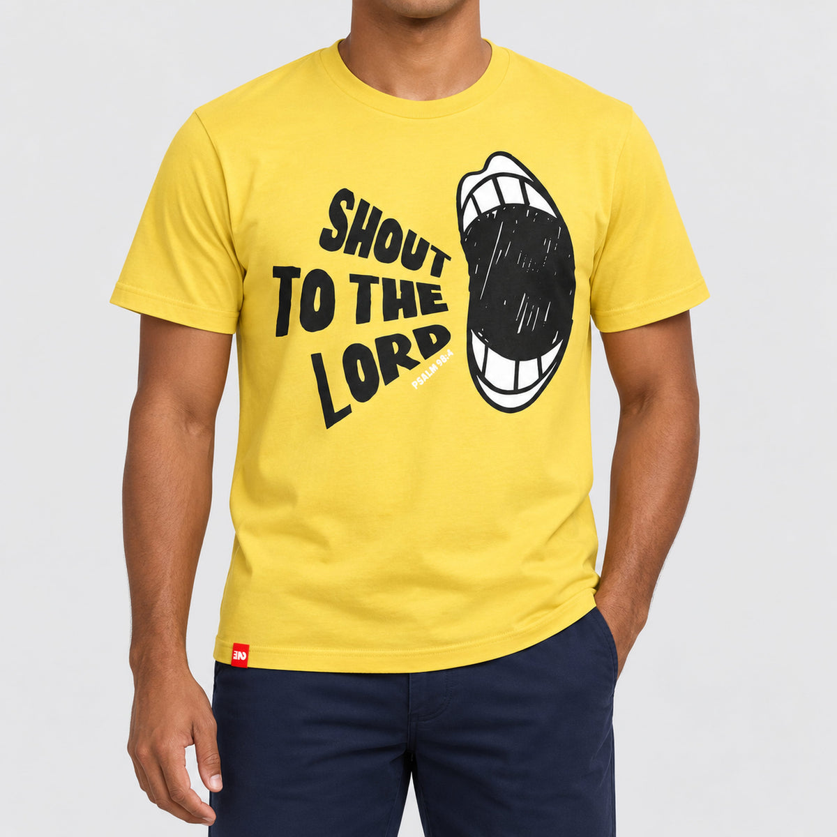 Shout to the Lord Tee - Christian Apparel by FIVE2