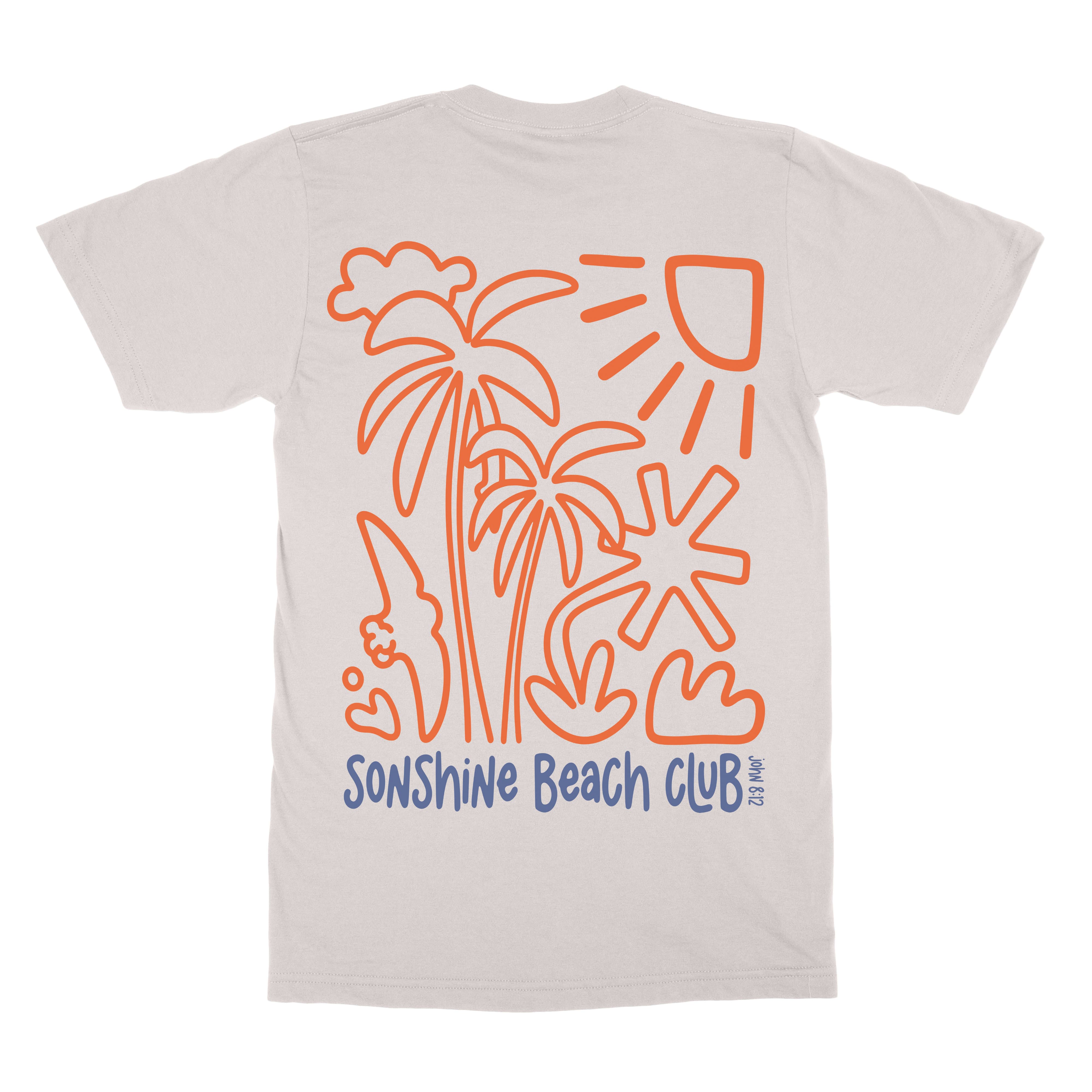 Sonshine Beach Club Tee - Christian Apparel by FIVE2