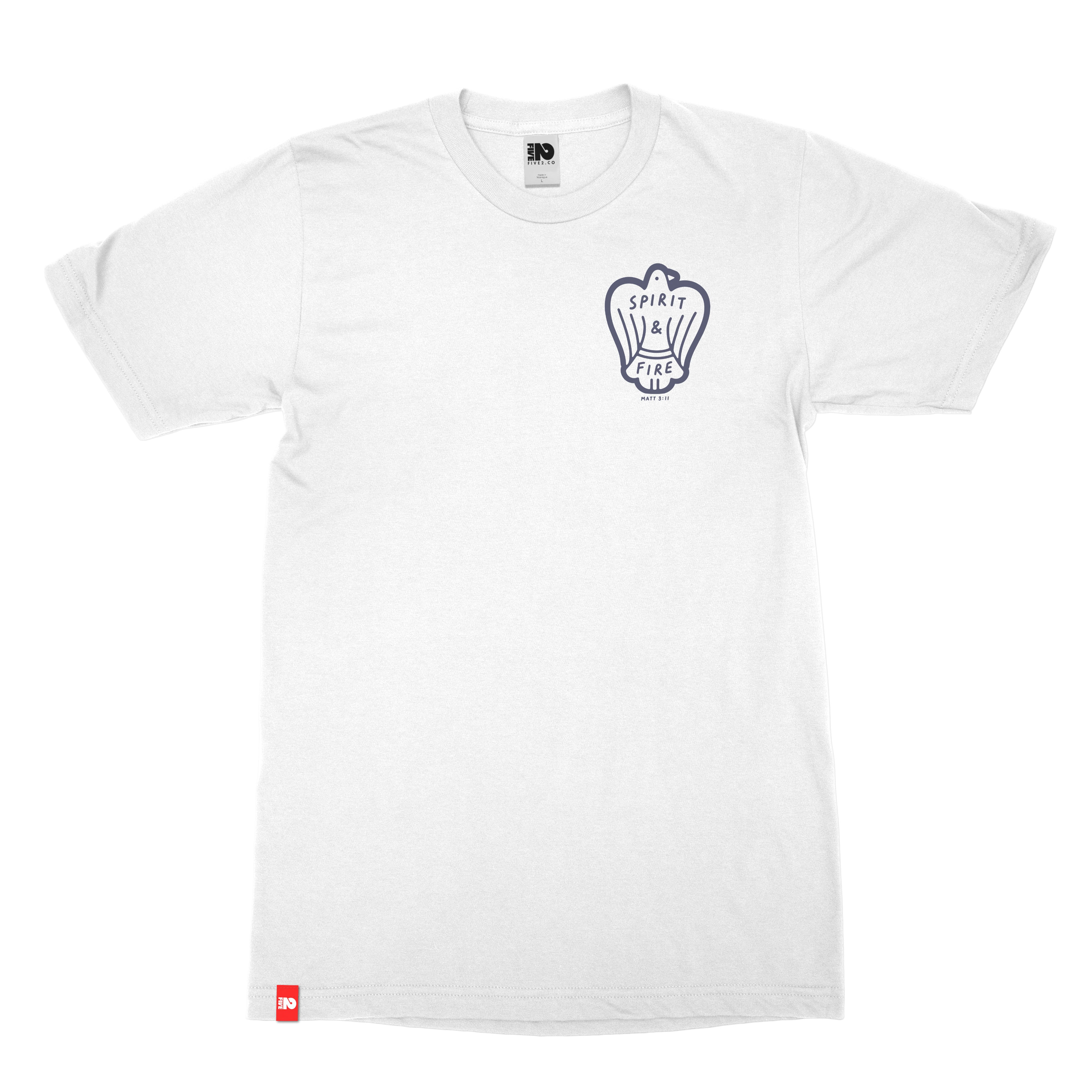 Spirit & Fire Tee - Christian Apparel by FIVE2