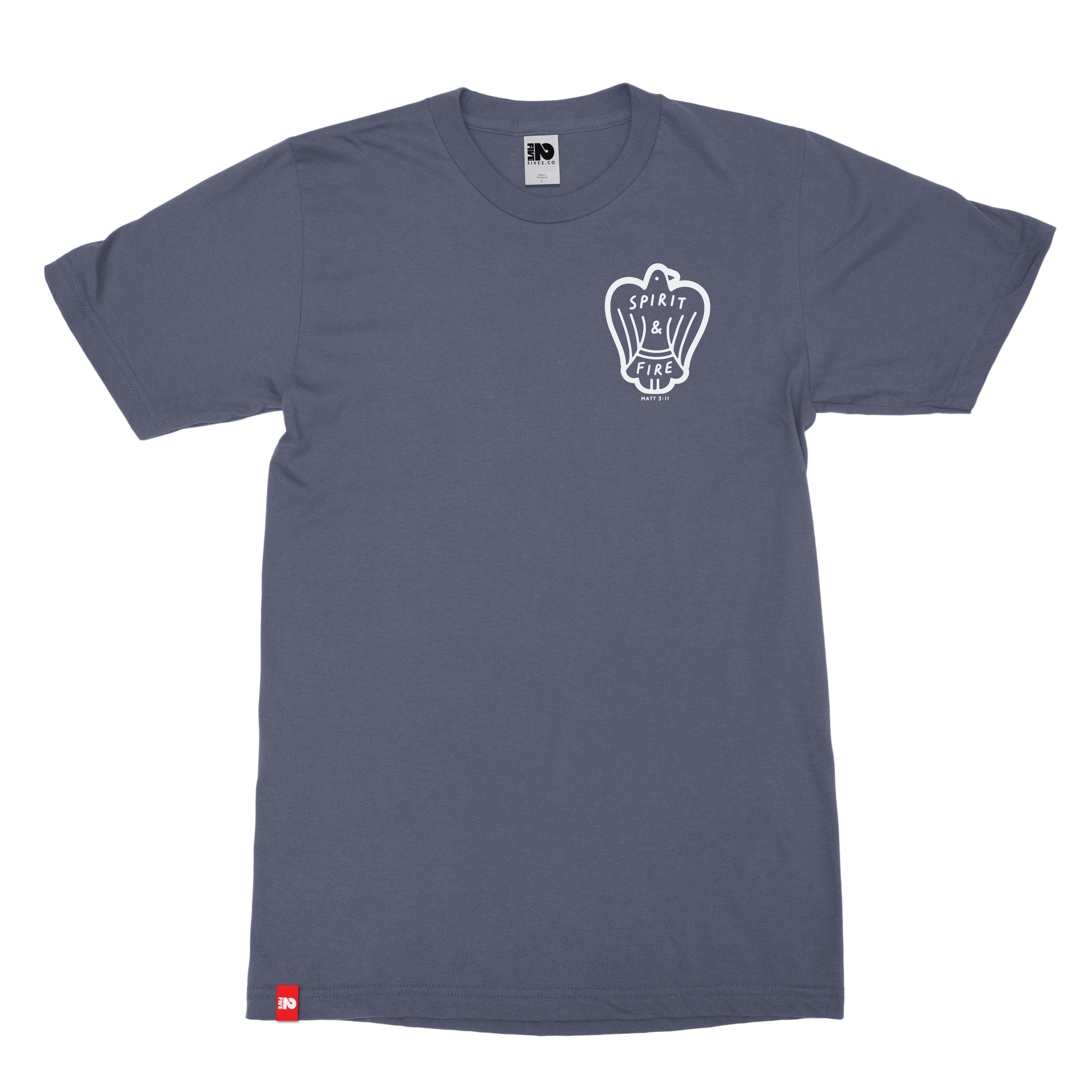 Spirit & Fire Tee - Christian Apparel by FIVE2