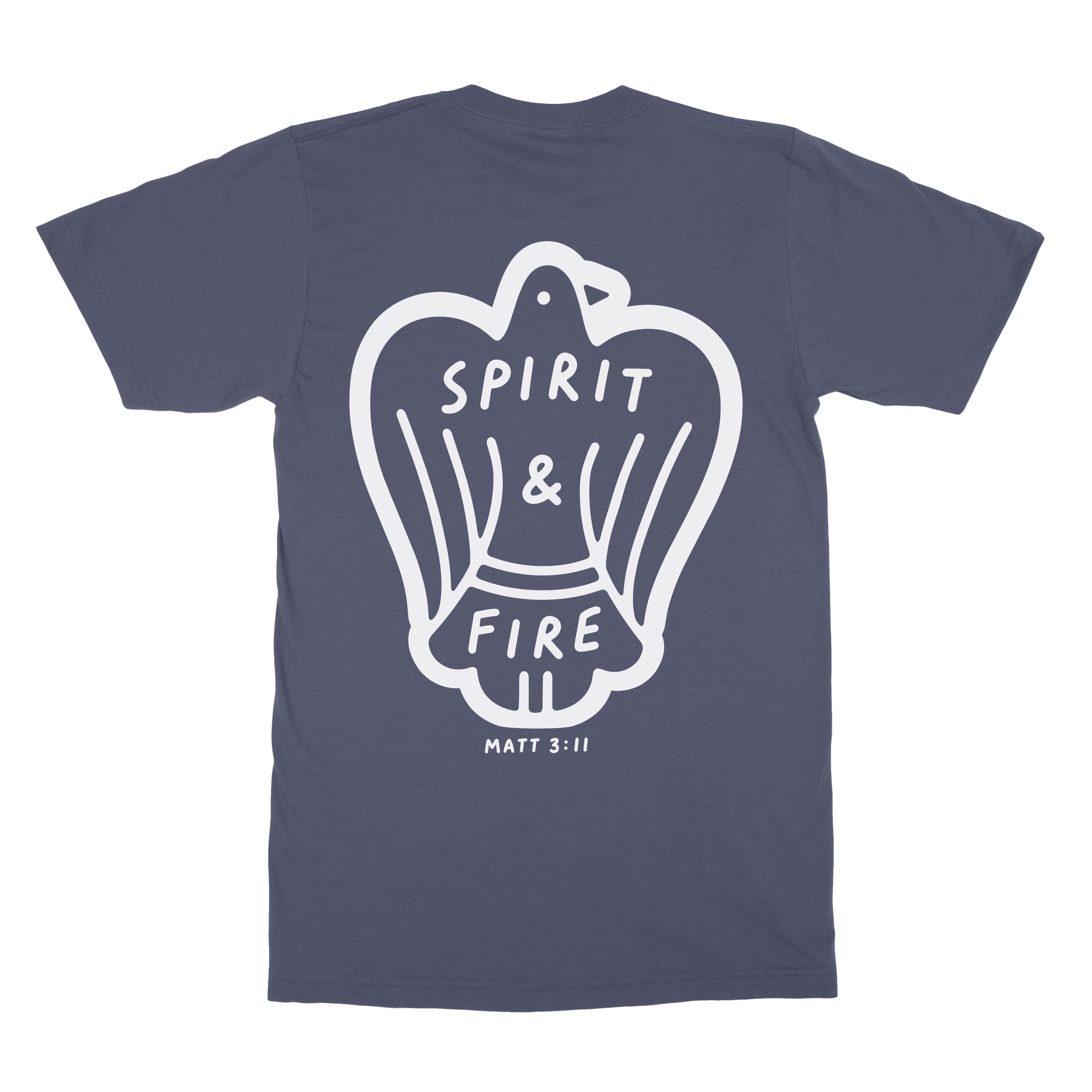 Spirit & Fire Tee - Christian Apparel by FIVE2