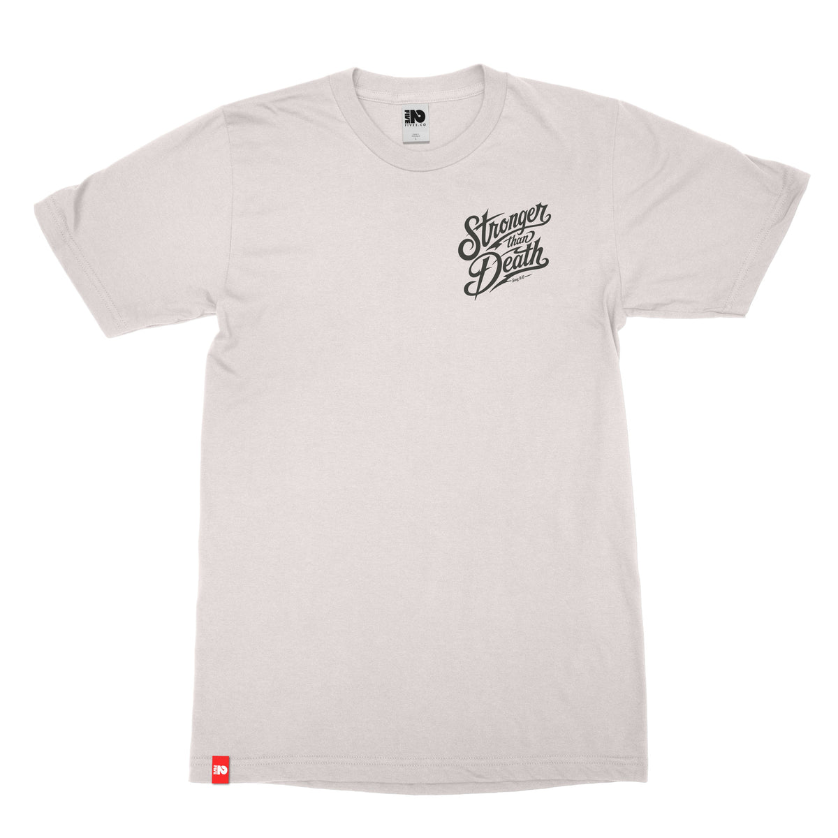 Stronger Than Death Tee - Christian Apparel by FIVE2