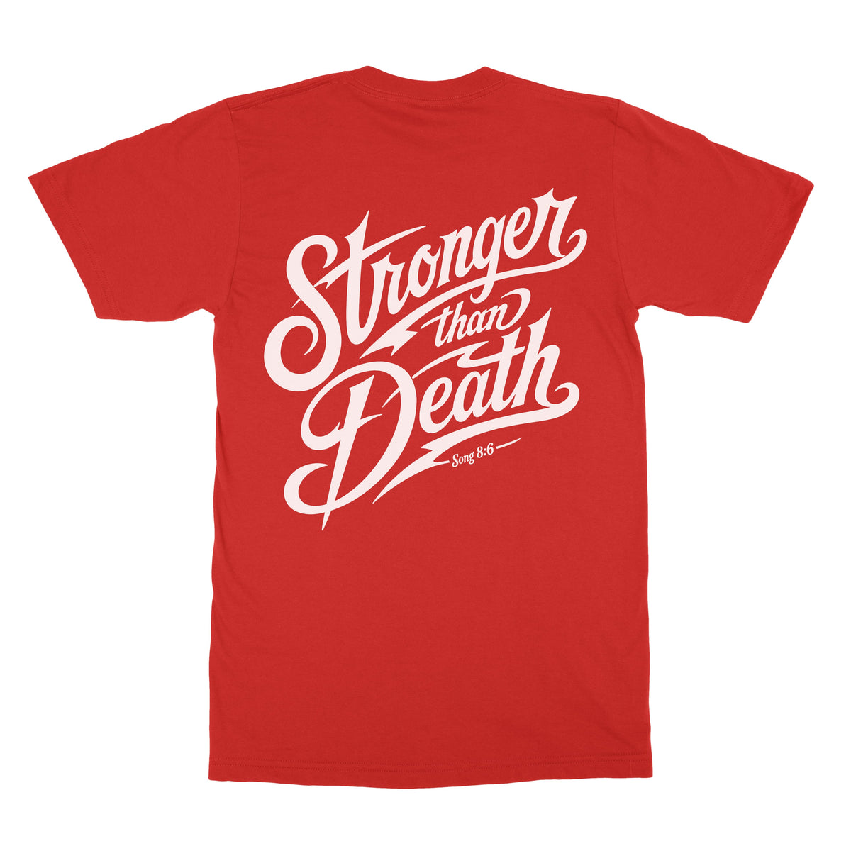 Stronger Than Death Tee - Christian Apparel by FIVE2