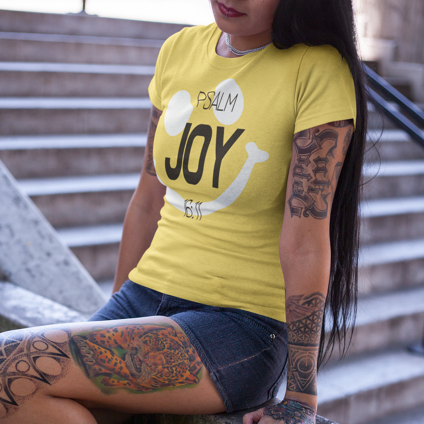 Joy Christian T-shirt - Christian Apparel by FIVE2