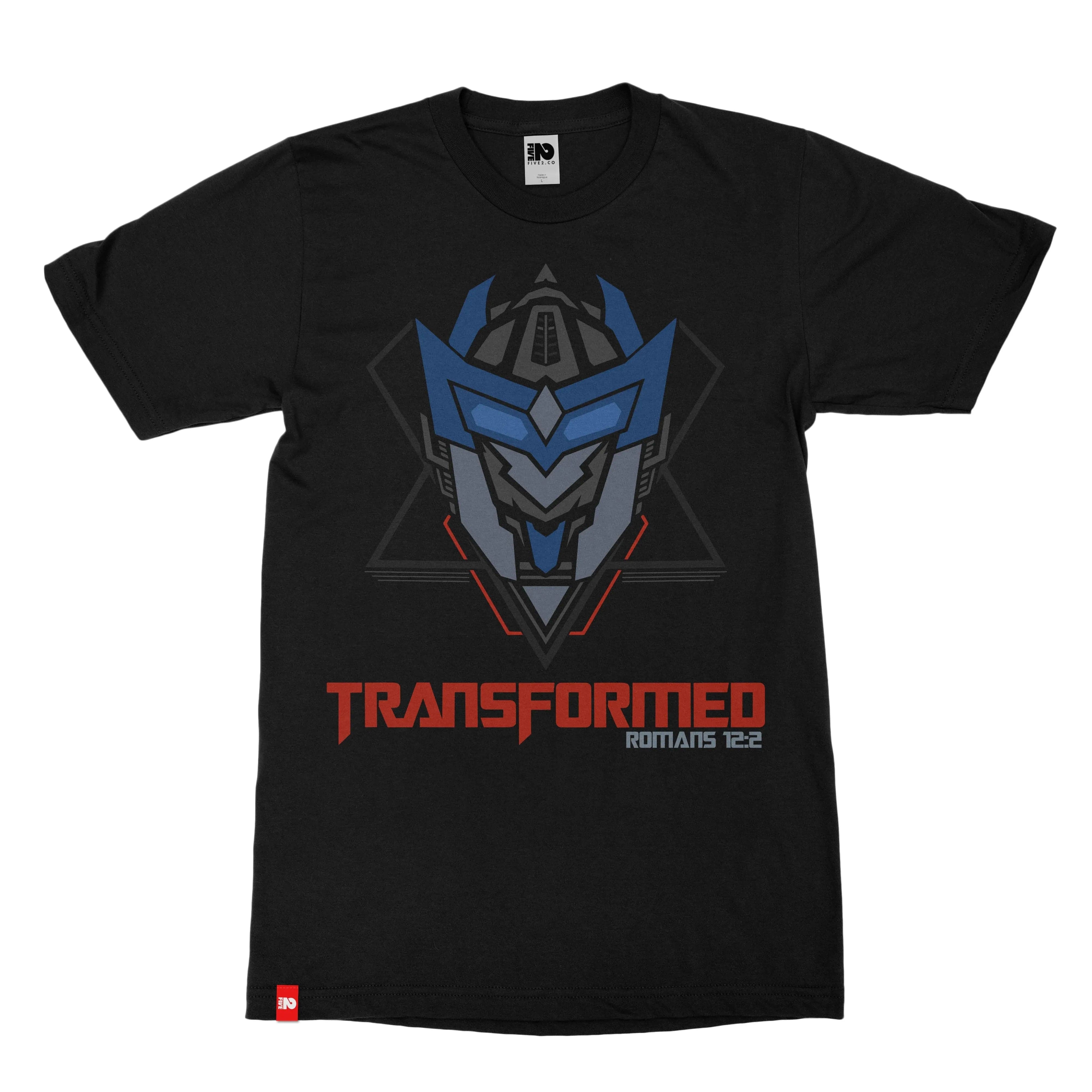 Transformed Christian T-shirt - Christian Apparel by FIVE2