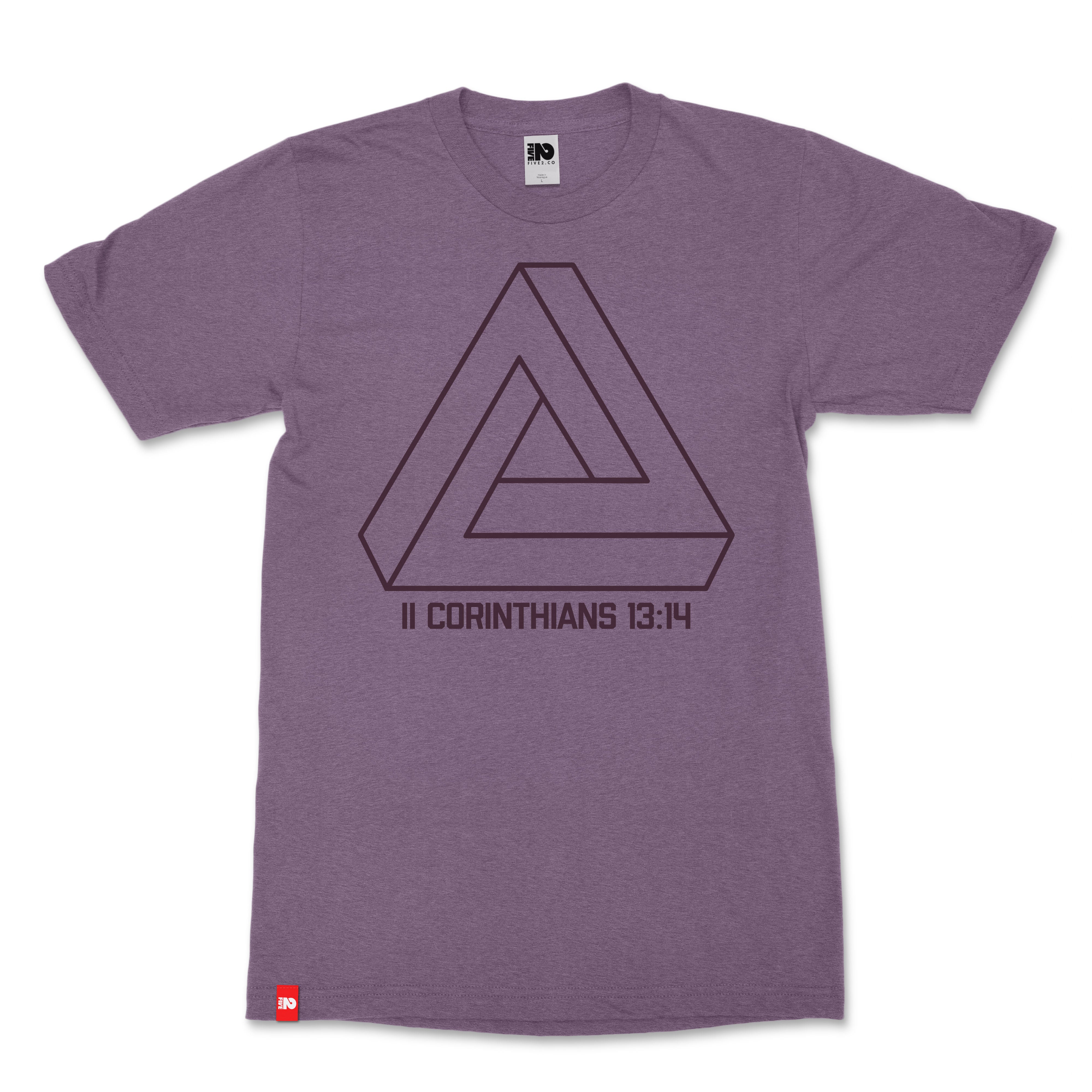 Trinity Christian T-Shirt – Three in One Symbol - Christian Apparel by FIVE2