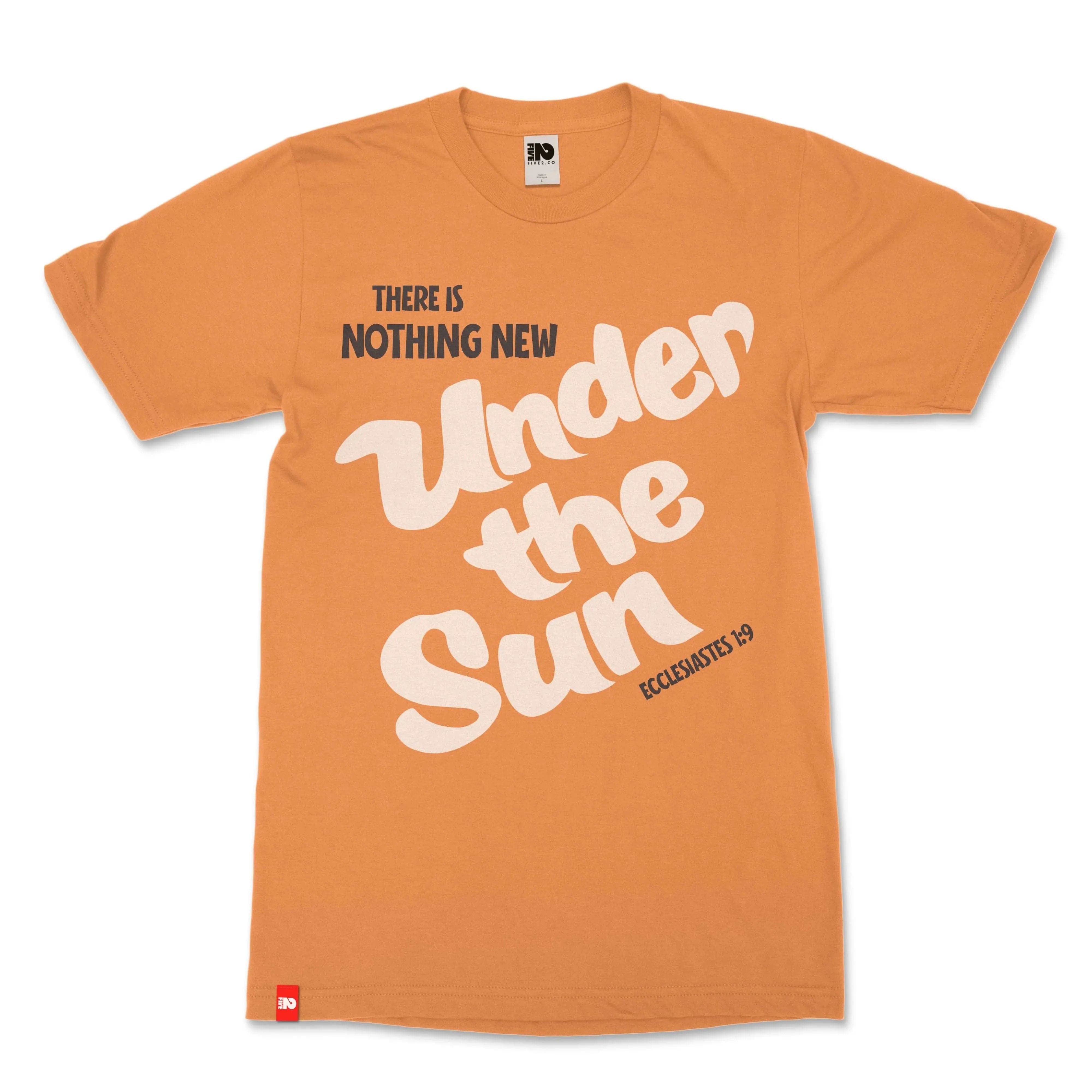 Under the Sun Christian T-shirt - Christian Apparel by FIVE2