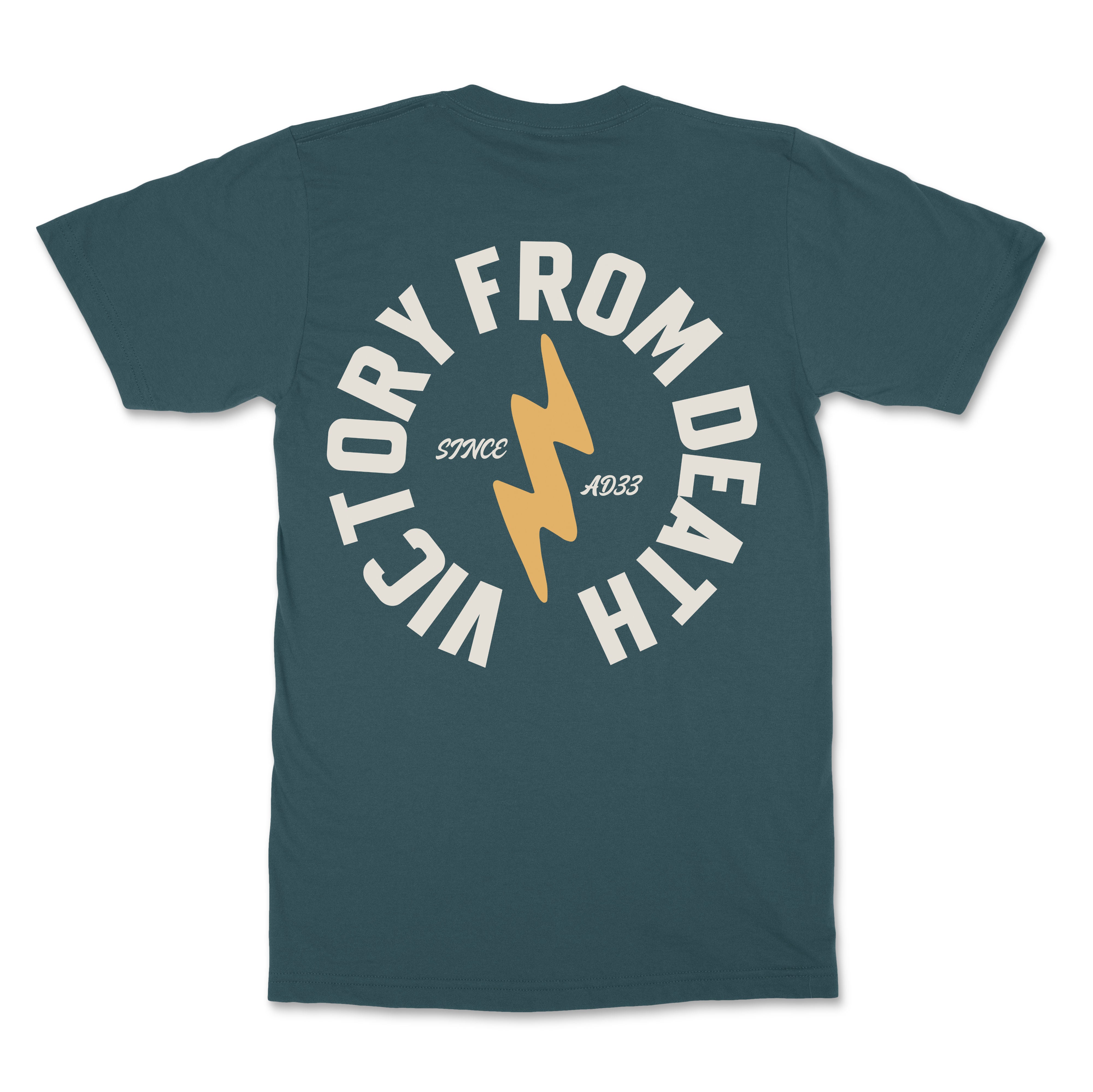 Victory From Death Christian T-Shirt - Christian Apparel by FIVE2