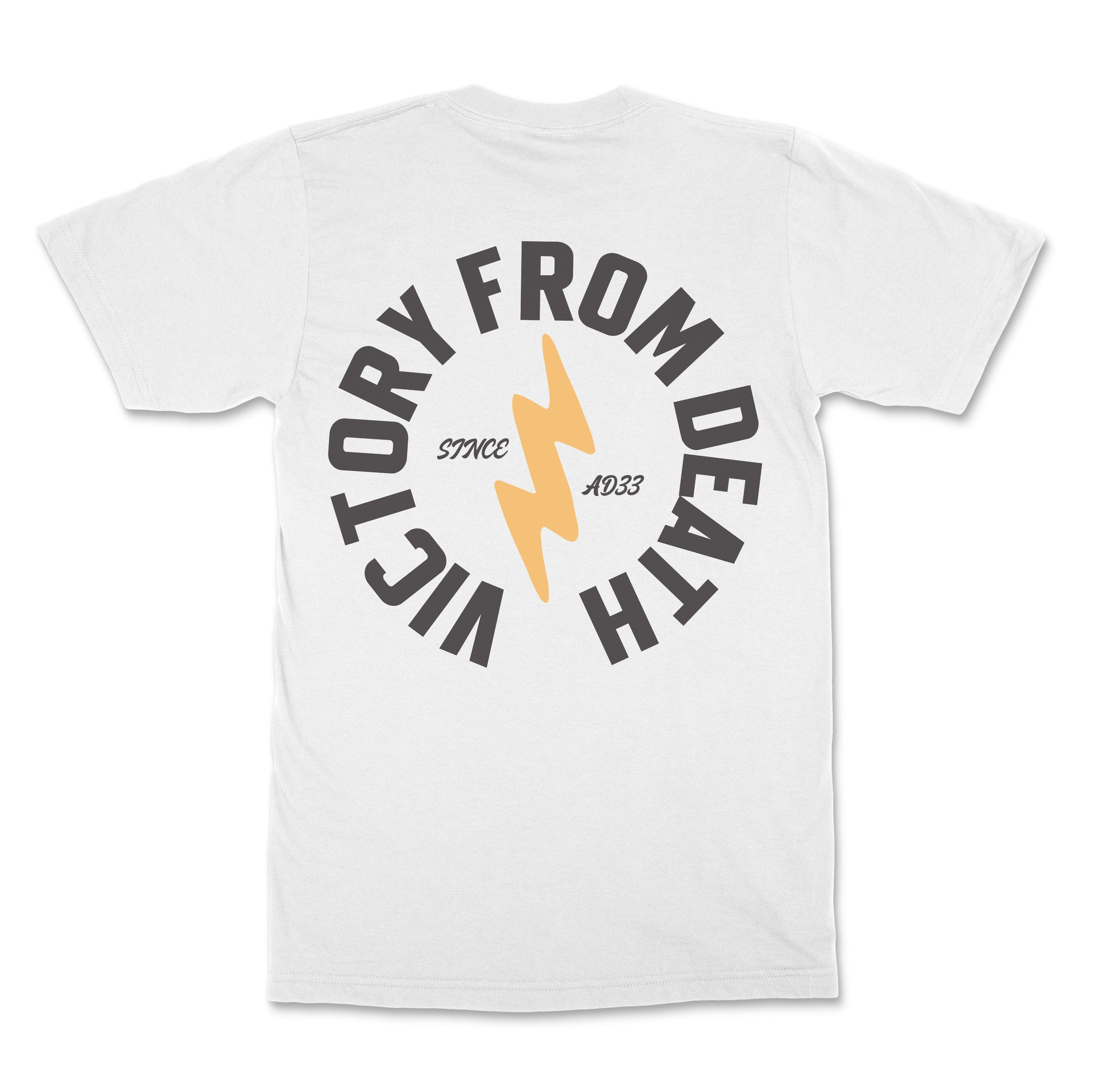 Victory From Death Christian T-Shirt - Christian Apparel by FIVE2