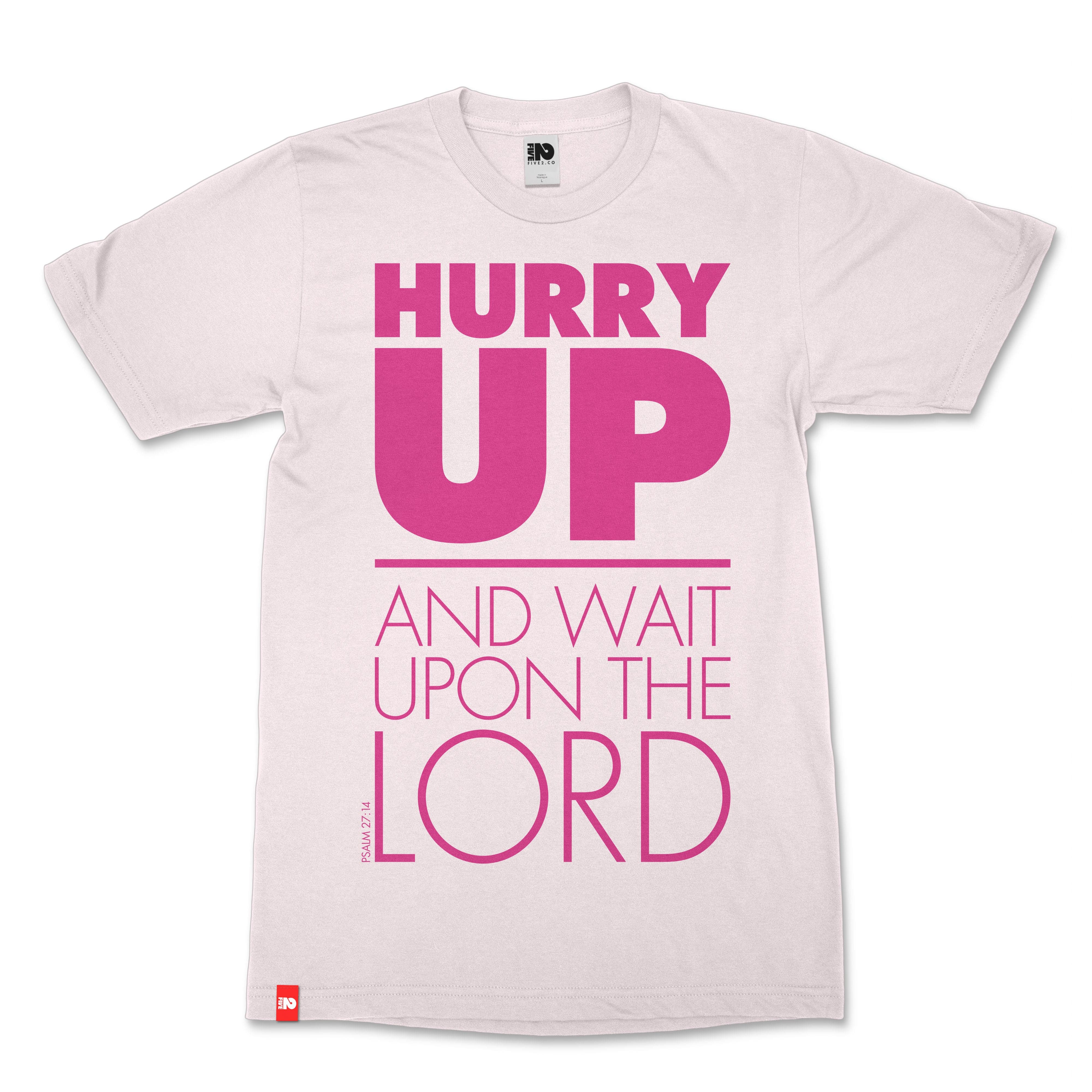 Wait on the Lord Christian T-shirt - Christian Apparel by FIVE2