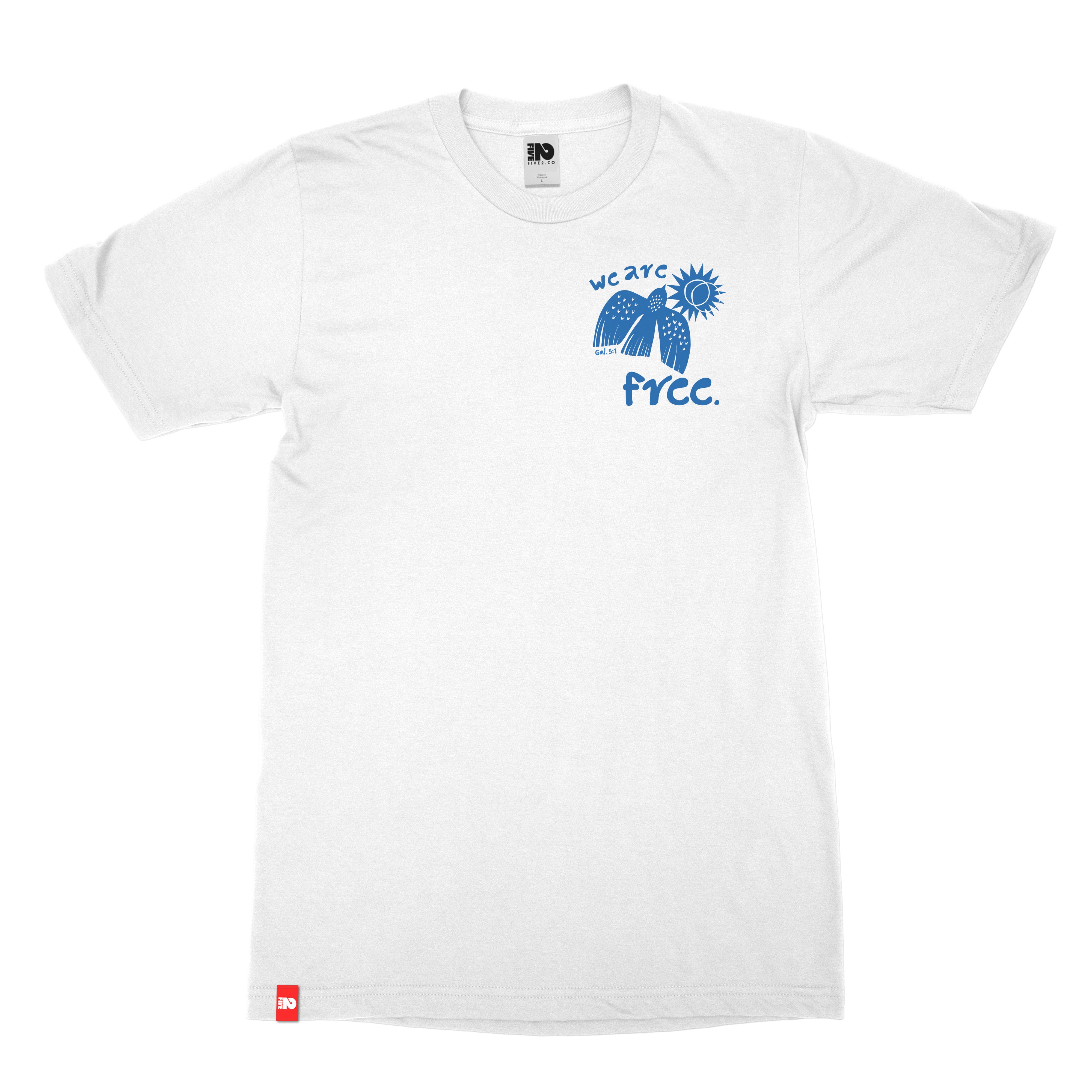 We Are Free Tee - Christian Apparel by FIVE2
