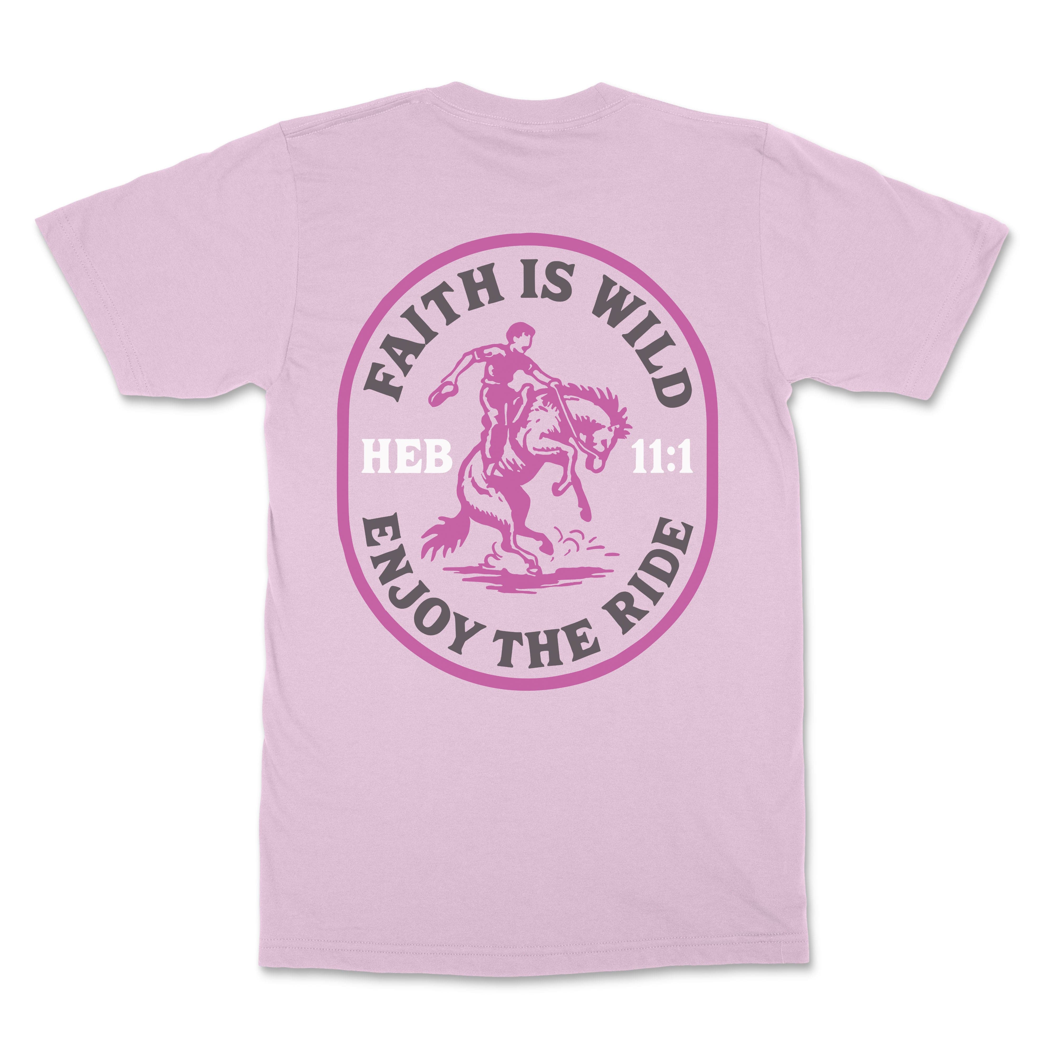 Wild Faith Christian T-Shirt - Christian Apparel by FIVE2