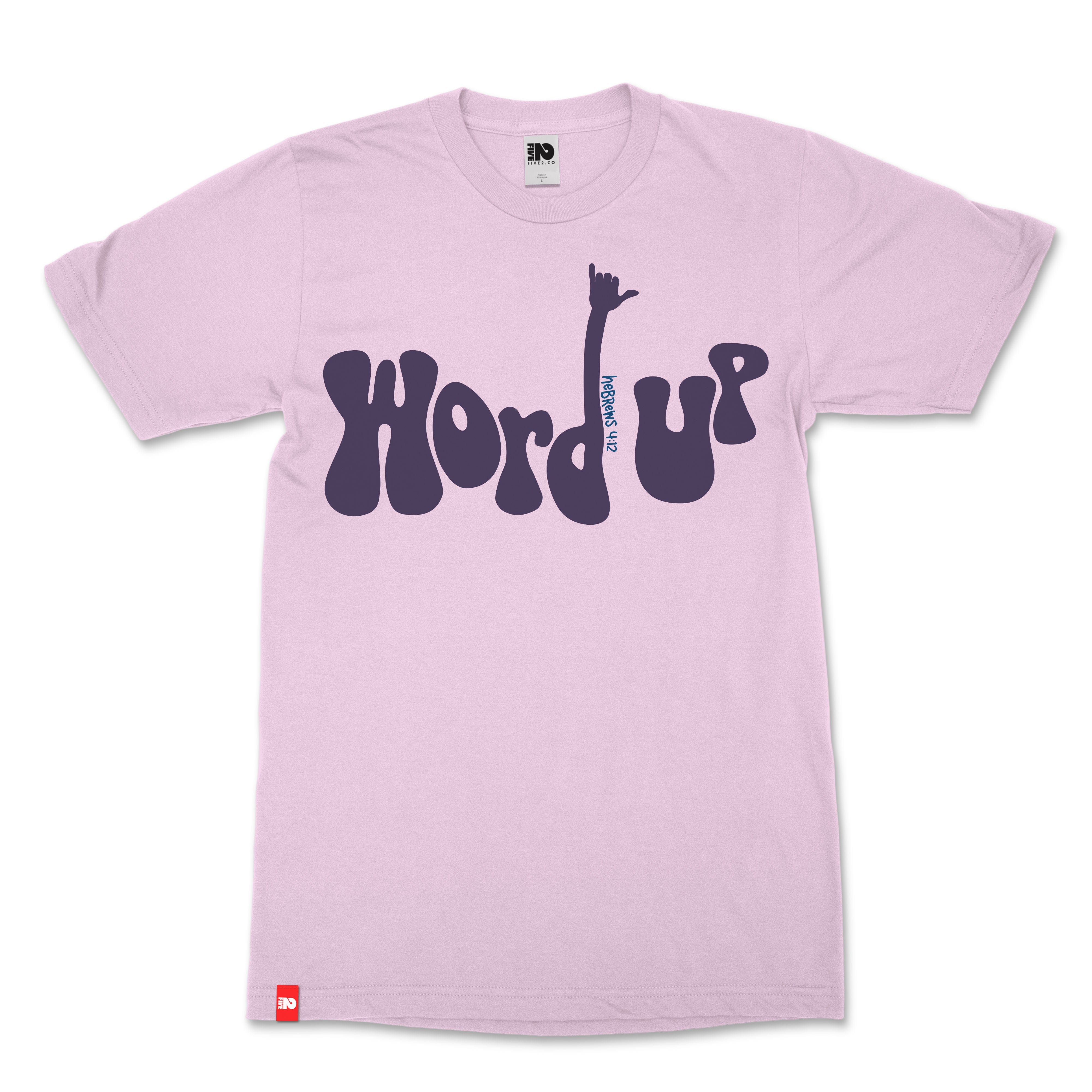 Word Up Christian T-Shirt - Christian Apparel by FIVE2