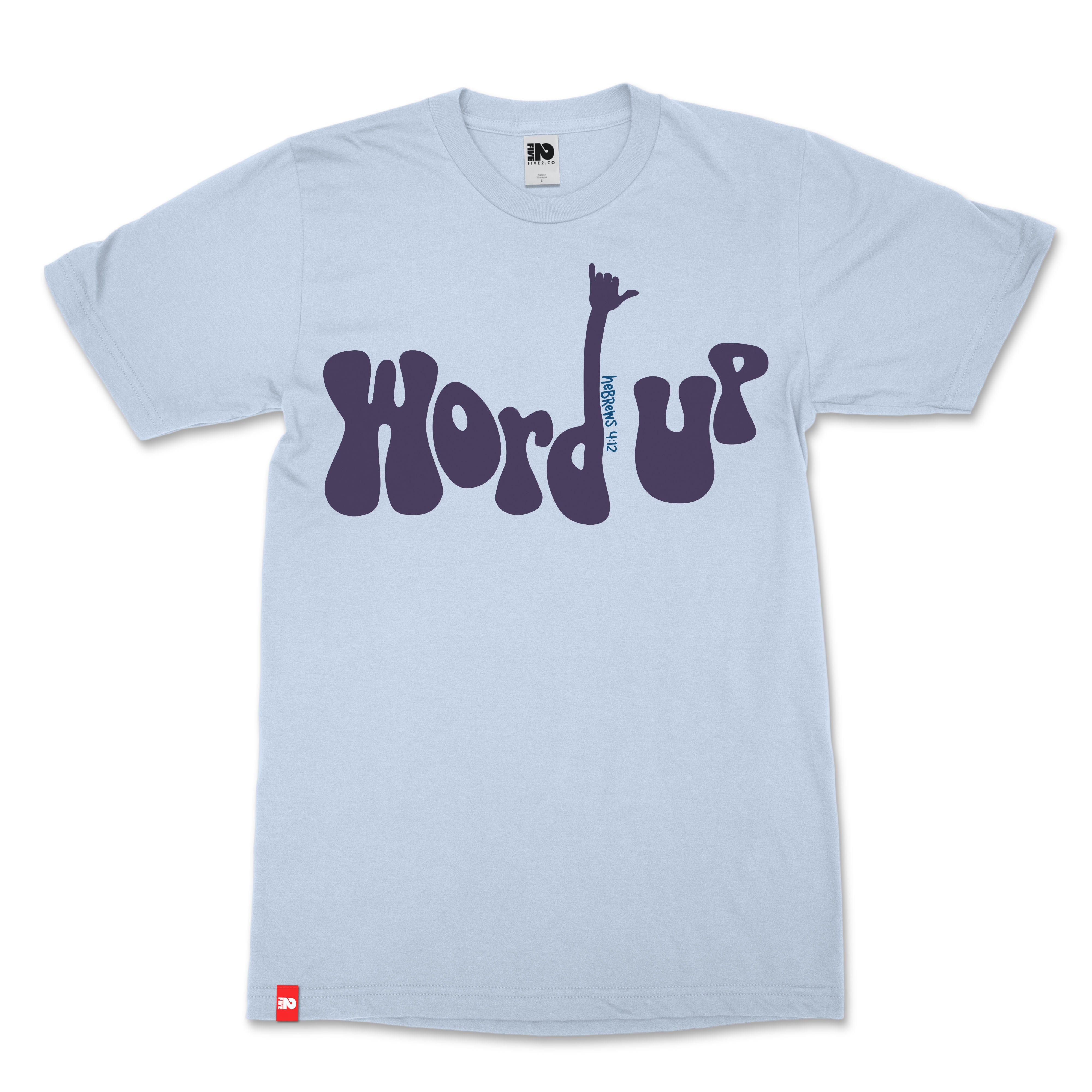 Word Up Christian T-Shirt - Christian Apparel by FIVE2