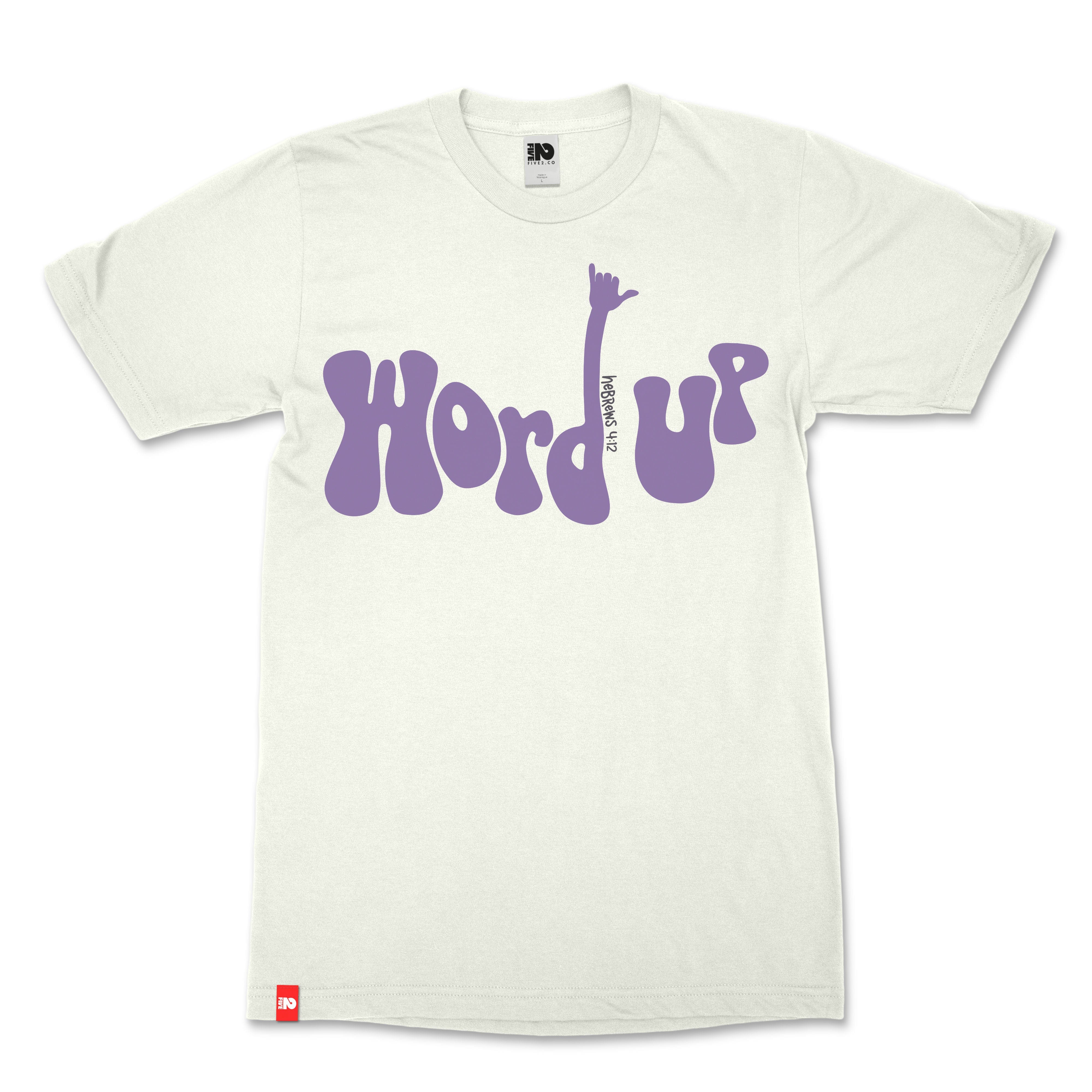 Word Up Christian T-Shirt - Christian Apparel by FIVE2