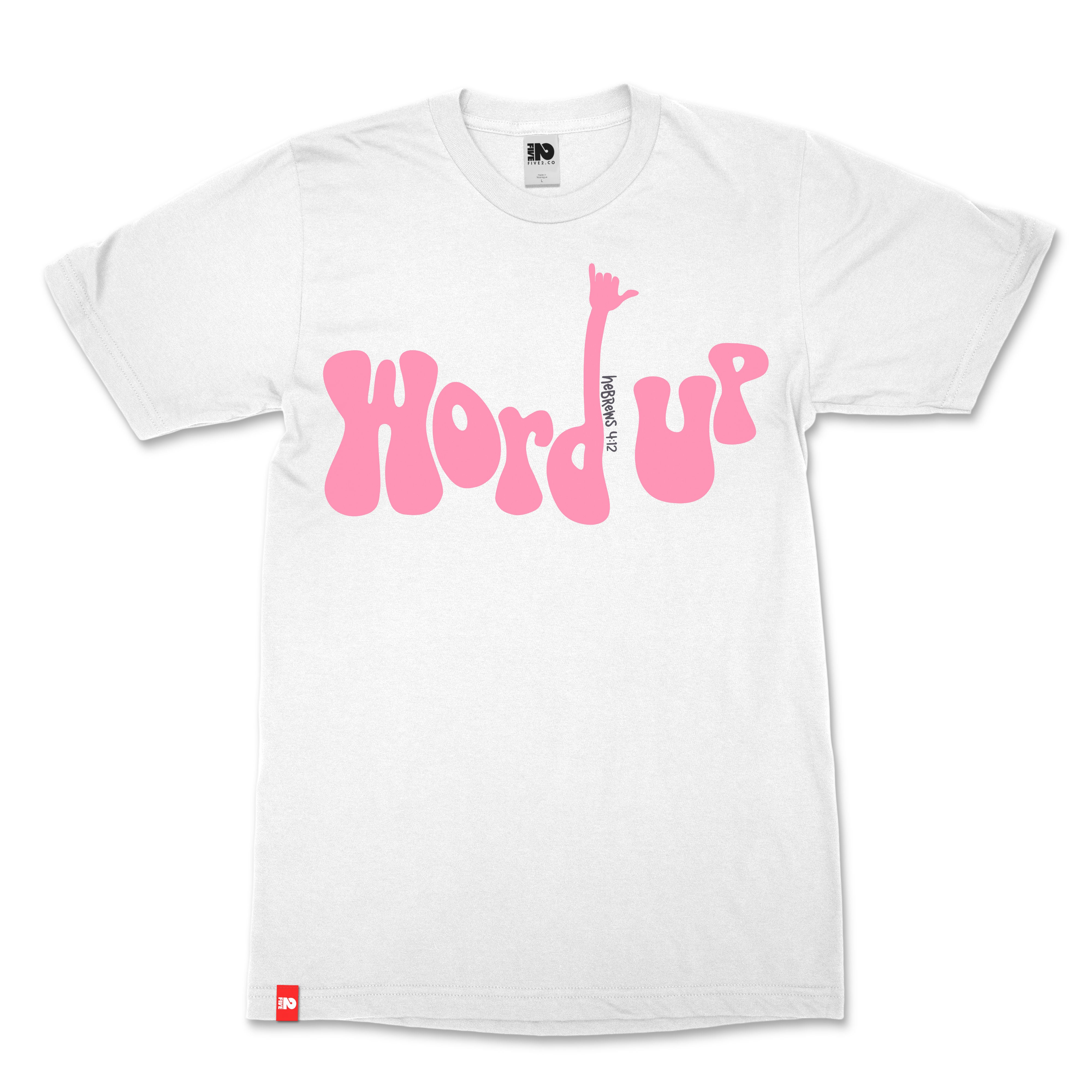 Word Up Christian T-Shirt - Christian Apparel by FIVE2