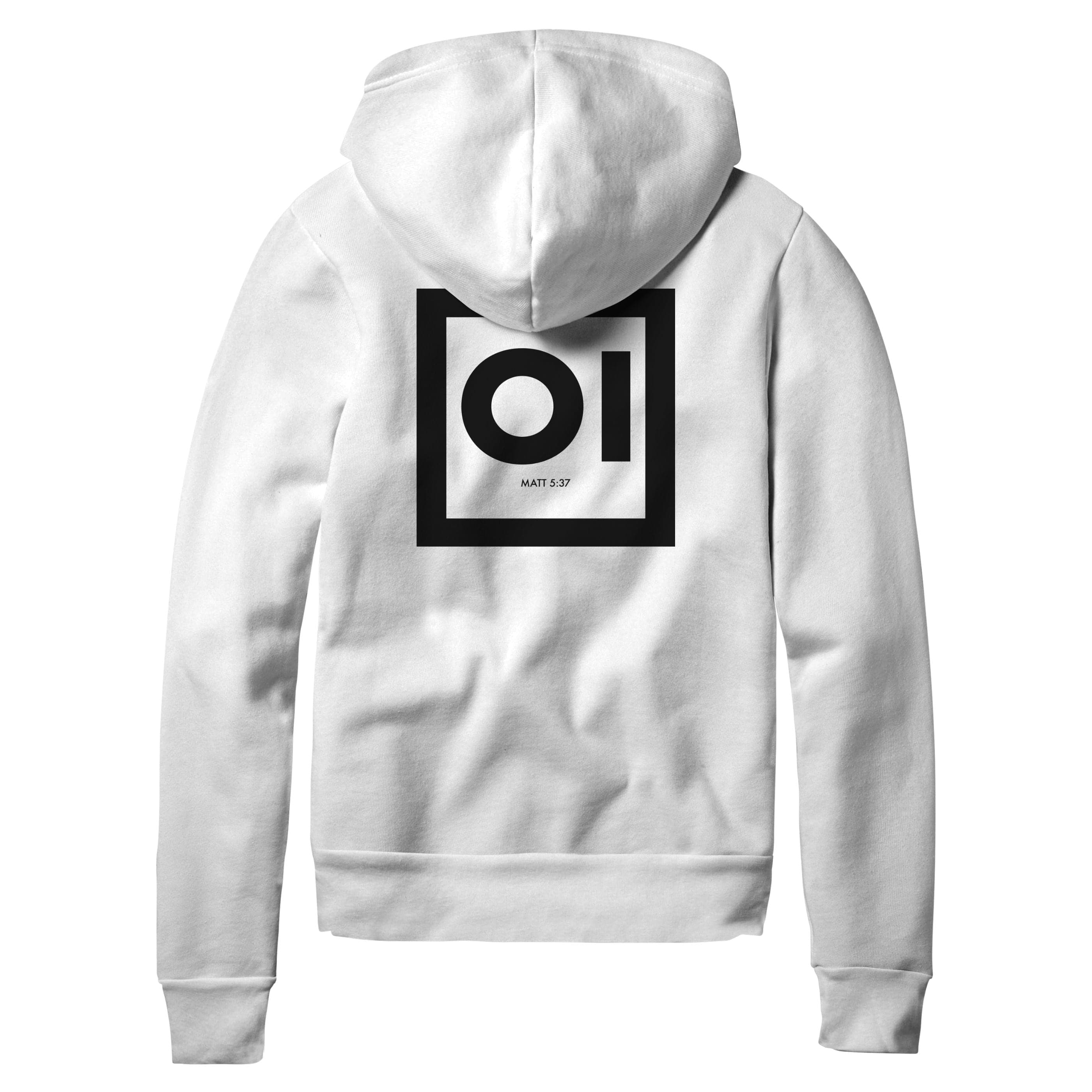 Yes & No Zip-up Hoodie - Christian Apparel by FIVE2