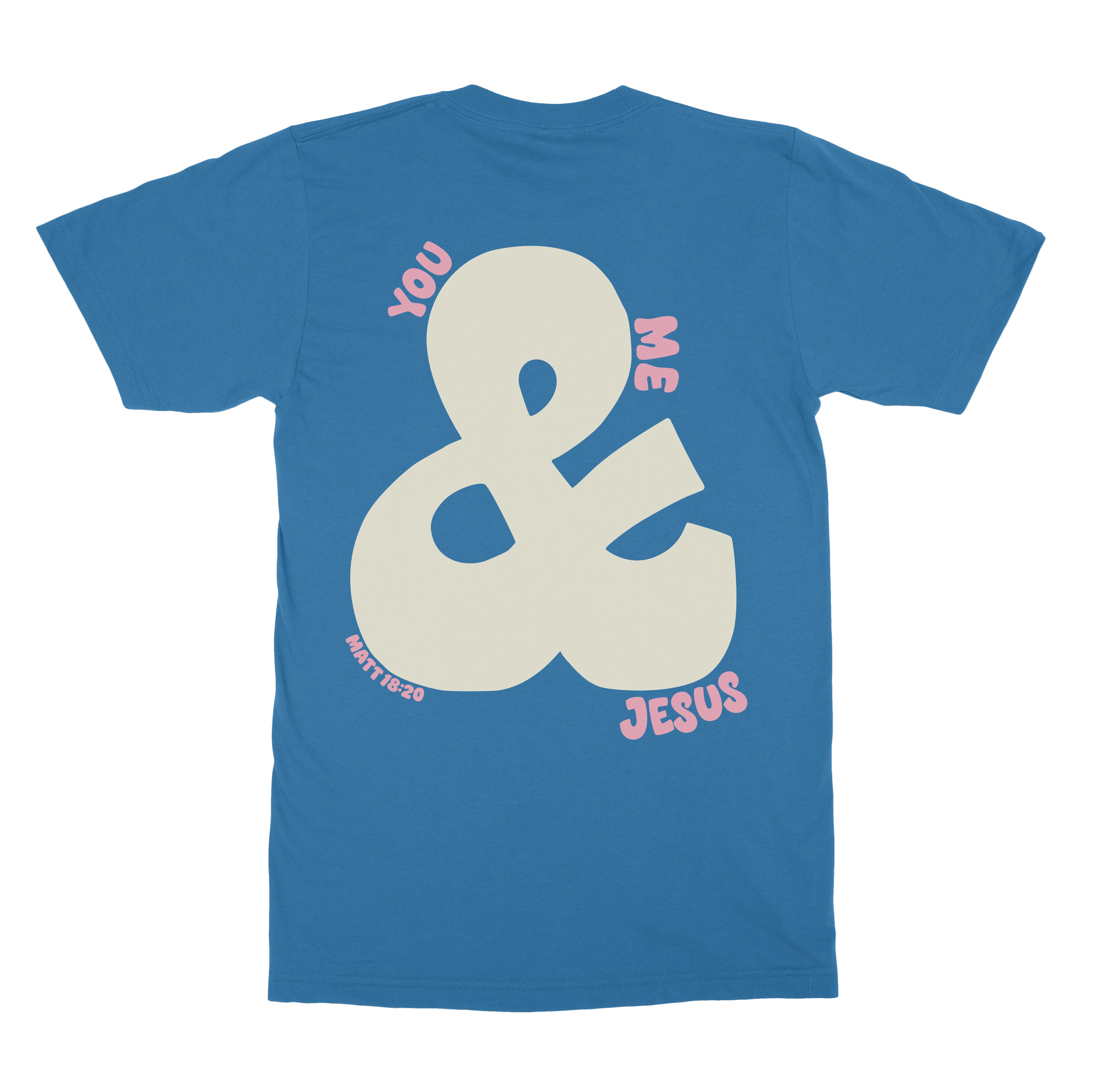 You Me and Jesus Christian T-shirt - Christian Apparel by FIVE2