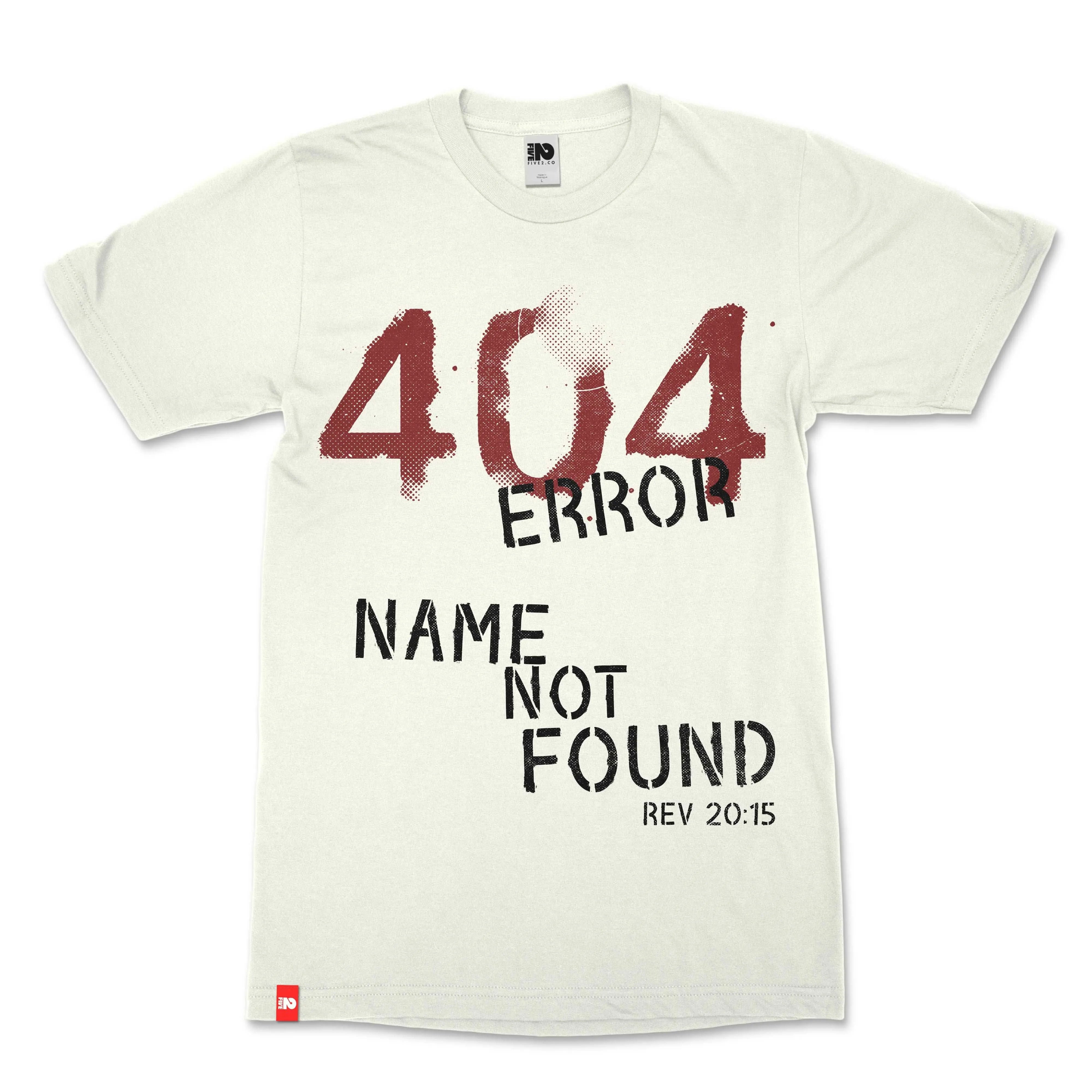 404 Error Unisex Christian Tee - FIVE2 Provisions