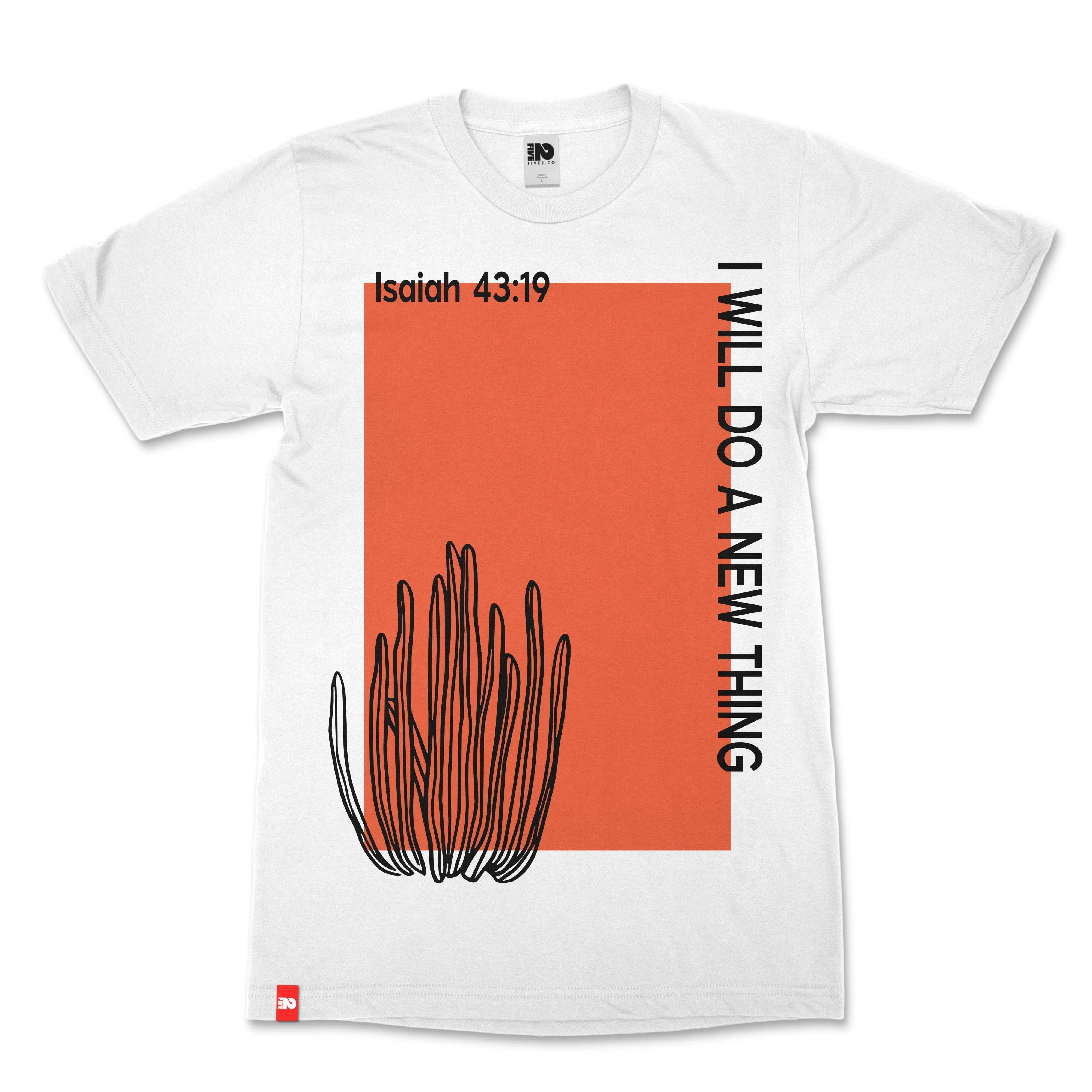 A New Thing Christian T-shirt  - Christian Apparel by FIVE2