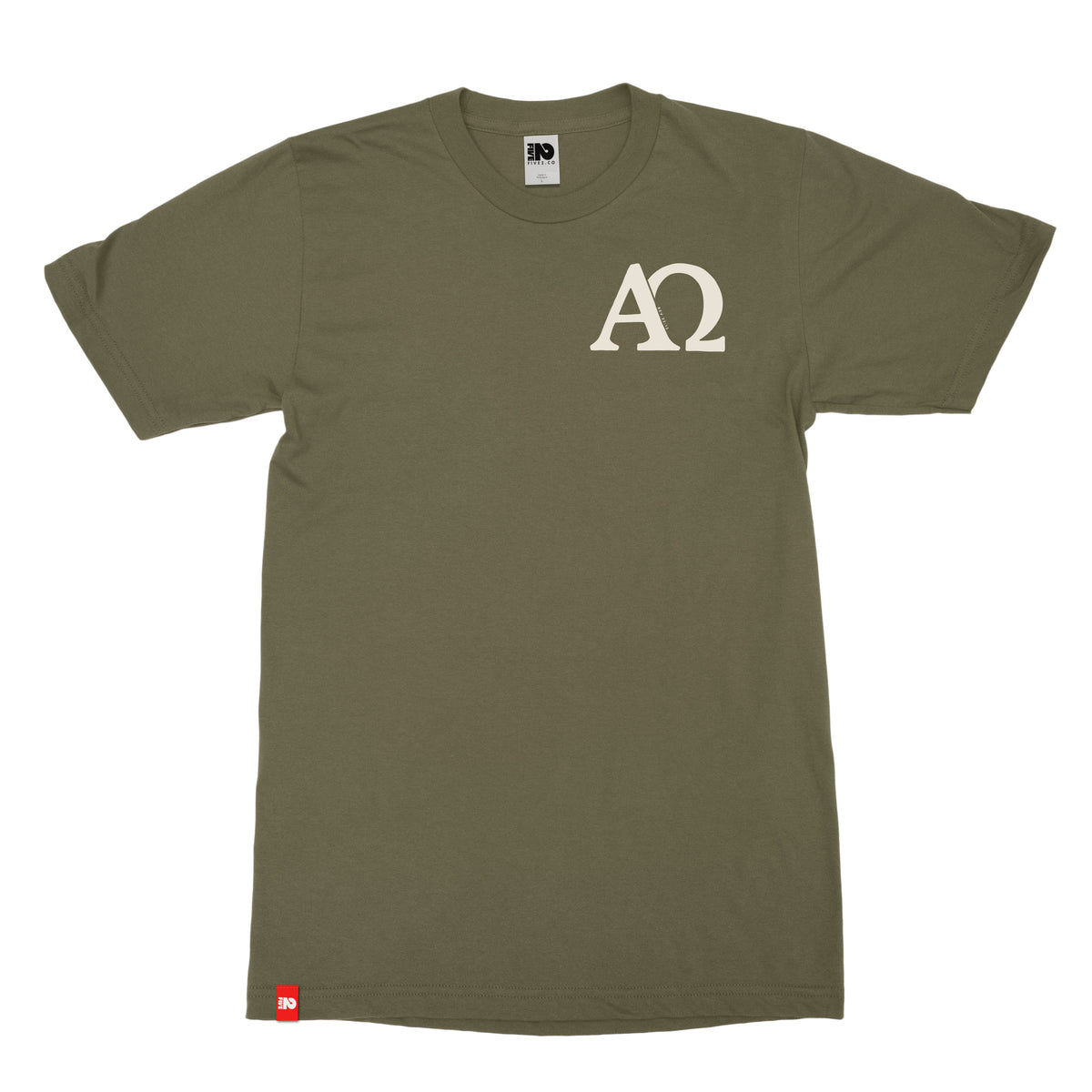 Alpha and Omega Tee  - Christian Apparel by FIVE2